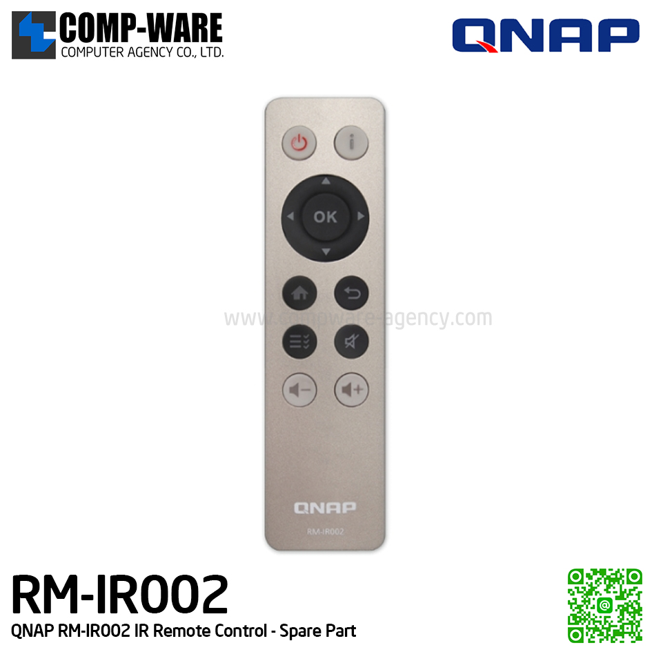 QNAP RM-IR002 IR Remote Control - Spare Part