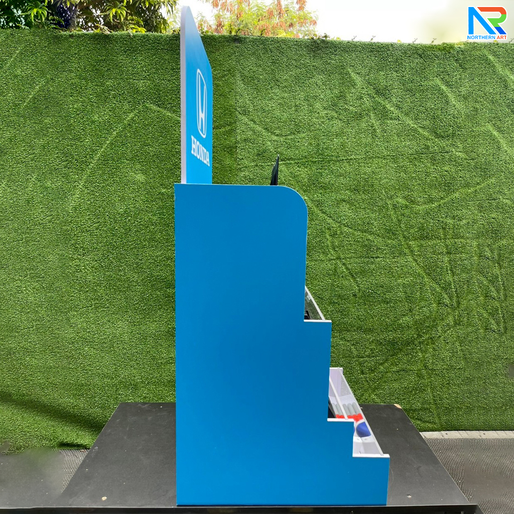 เช่าเกมส์ยิงเป้านิ่ง ตั้งโต๊ะ ขนาด (W)40 x (D)40 x (H)90 cm. พร้อมเป้านิ่ง 4 แผ่น 3 ชุด และปืนกระสุนโฟม 1 กระบอก