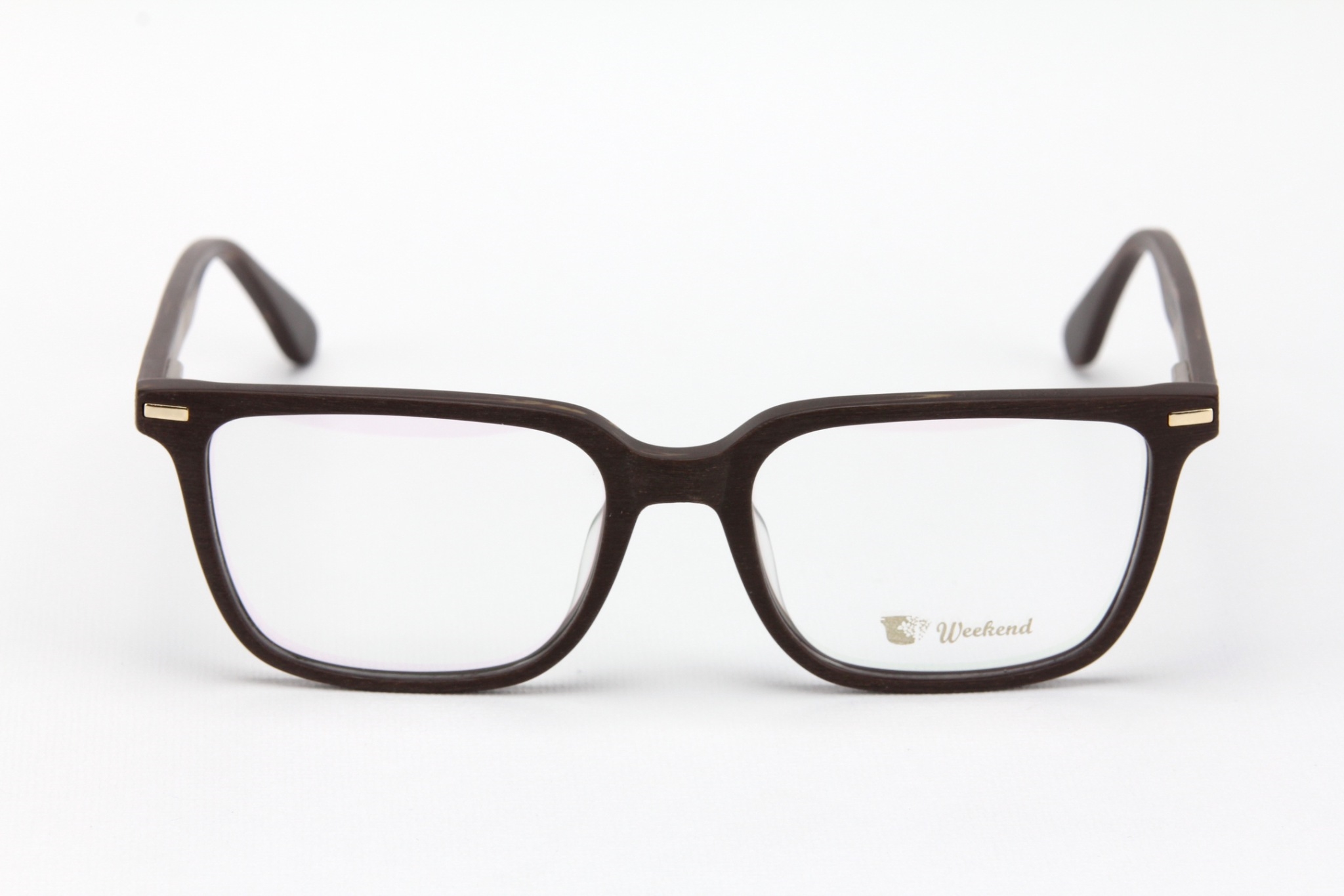 กรอบแว่นสายตาพร้อมคลิปกันแดด Weekend Cannes Gold