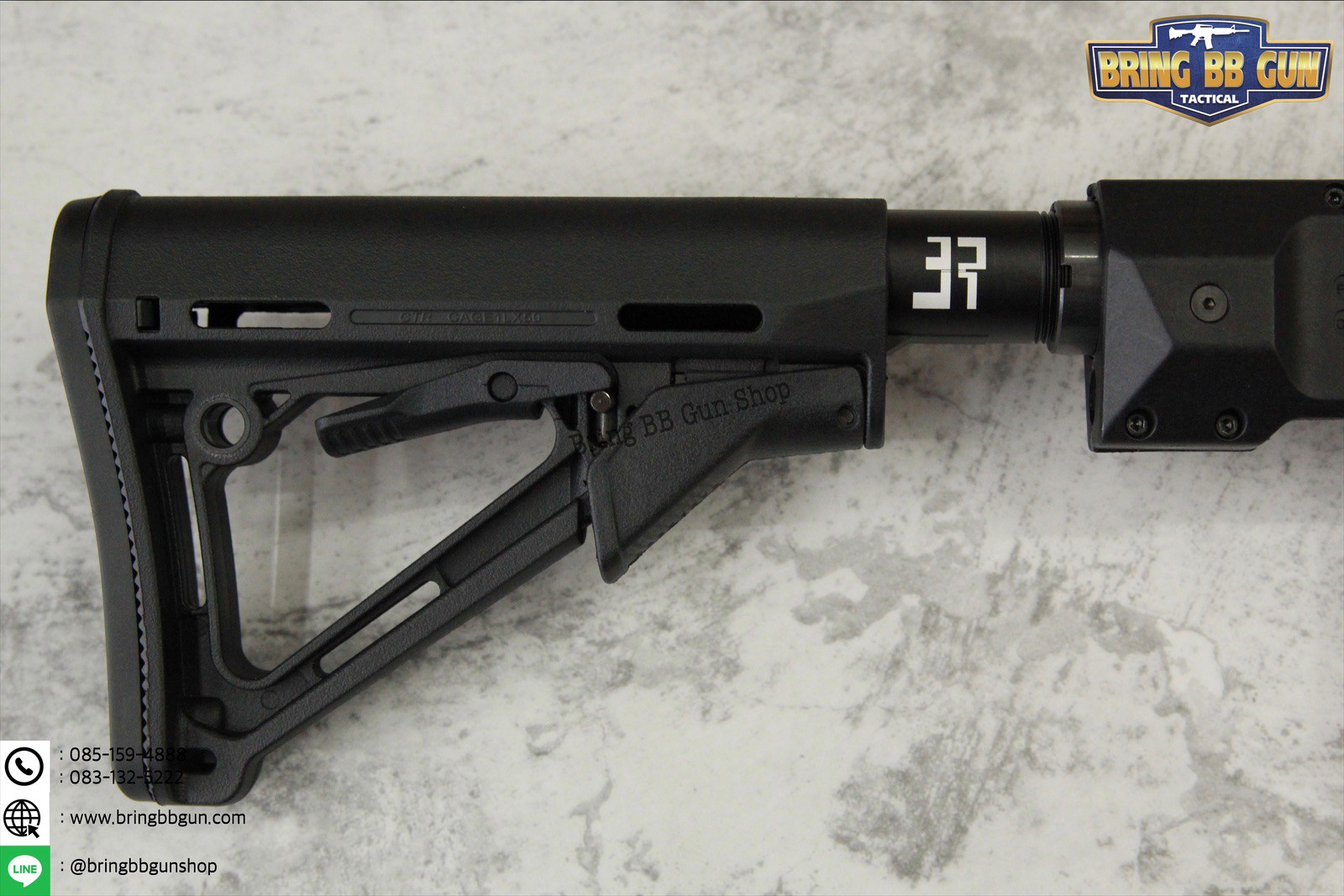 ชุดประกอบปืนสั้น H.E.R.A. Arms สำหรับปืน M1911 พร้อมพานท้าย CTR (Hera Arms 1911 Carbine Conversion Kit) (Toy Version)