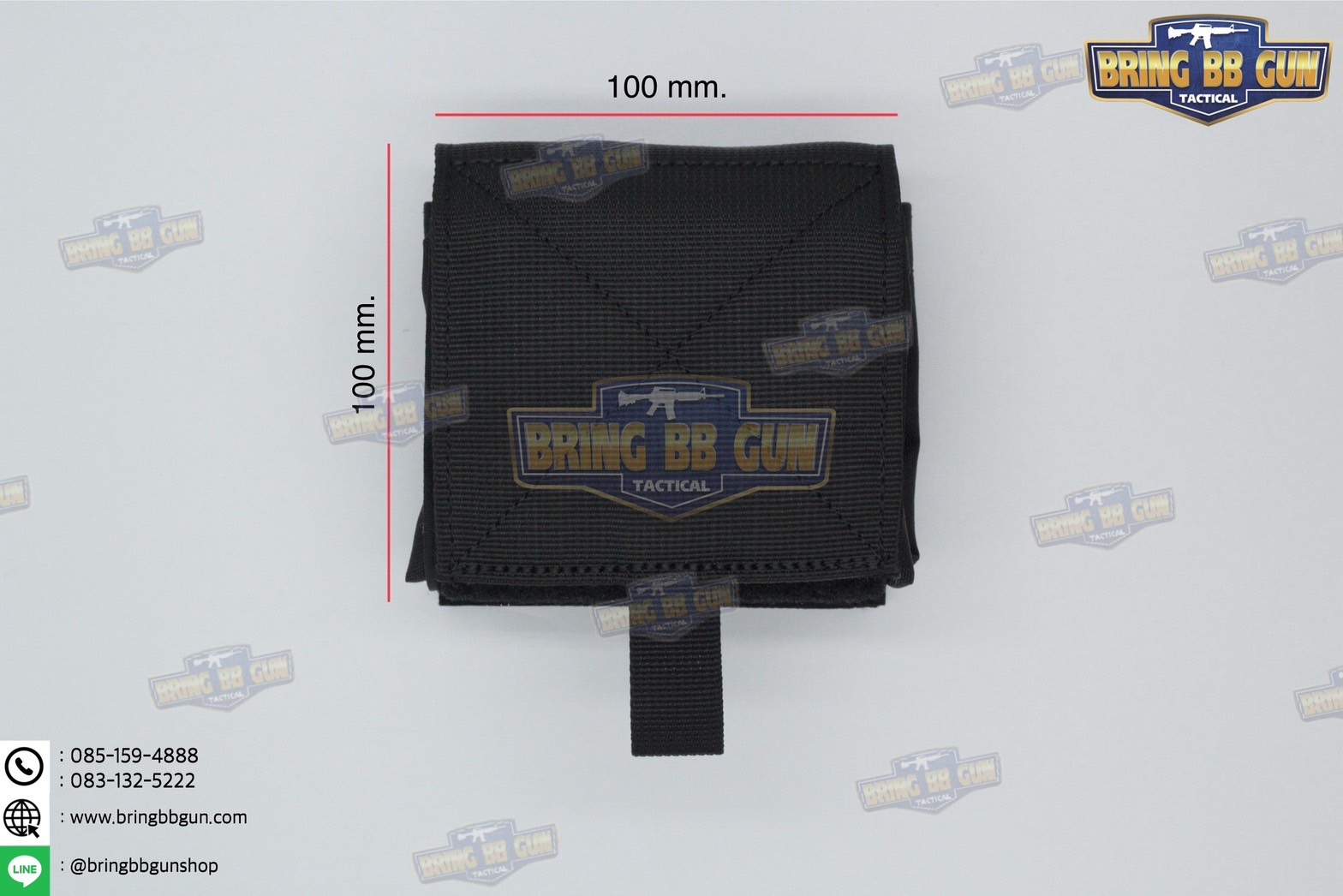 ถุงทิ้งแม็กกาซีน แบบพับได้ (ถุงเก็บอุปกรณ์) (Tactical Storage Bag) (Folding Magazine Recycling Bags) (Drop Pouch) (Dump Pouch)