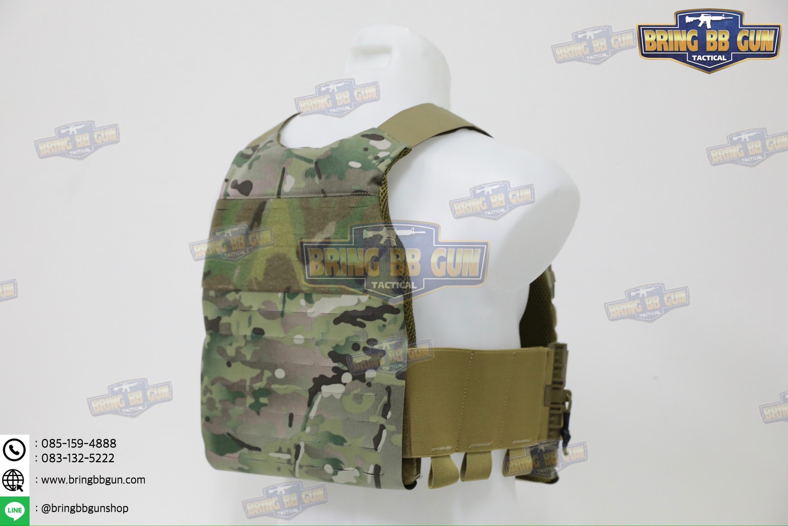 เสื้อเวส FCSK 3.5 (เสื้อเวส FCSK 3.0 + เพ้าแม็กกาซีน DOPE (5.56 แบบ3ช่อง)) (FCSK 3.5 Plate Carrier) (FCSK 3.0 + DOPE (5.56 แบบ3ช่อง))