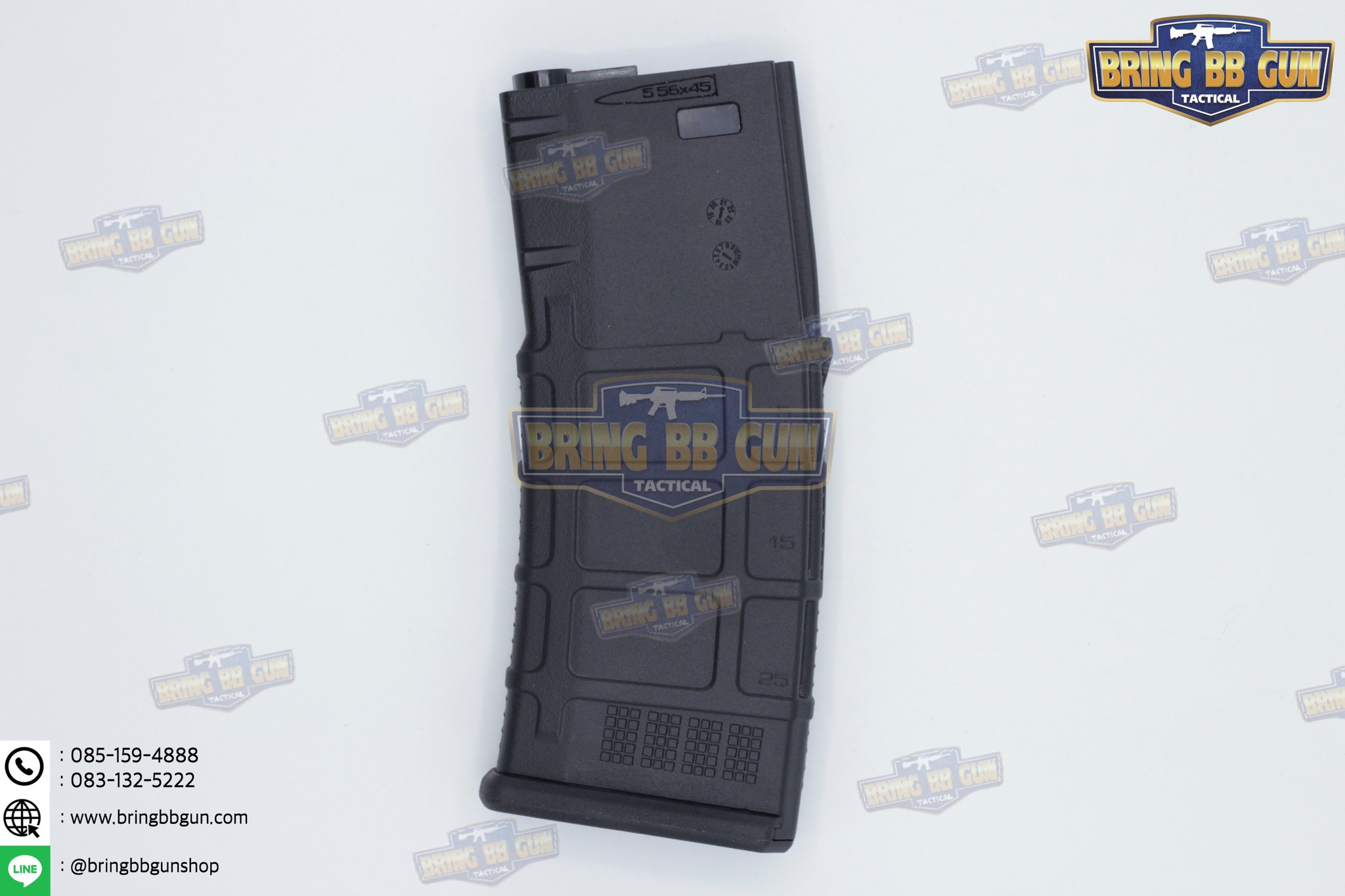 แม็กกาซีน M4 แบบstand(ไม่ต้องปั่น) ทรง P-mag (P-mag Mid-cap magazine)