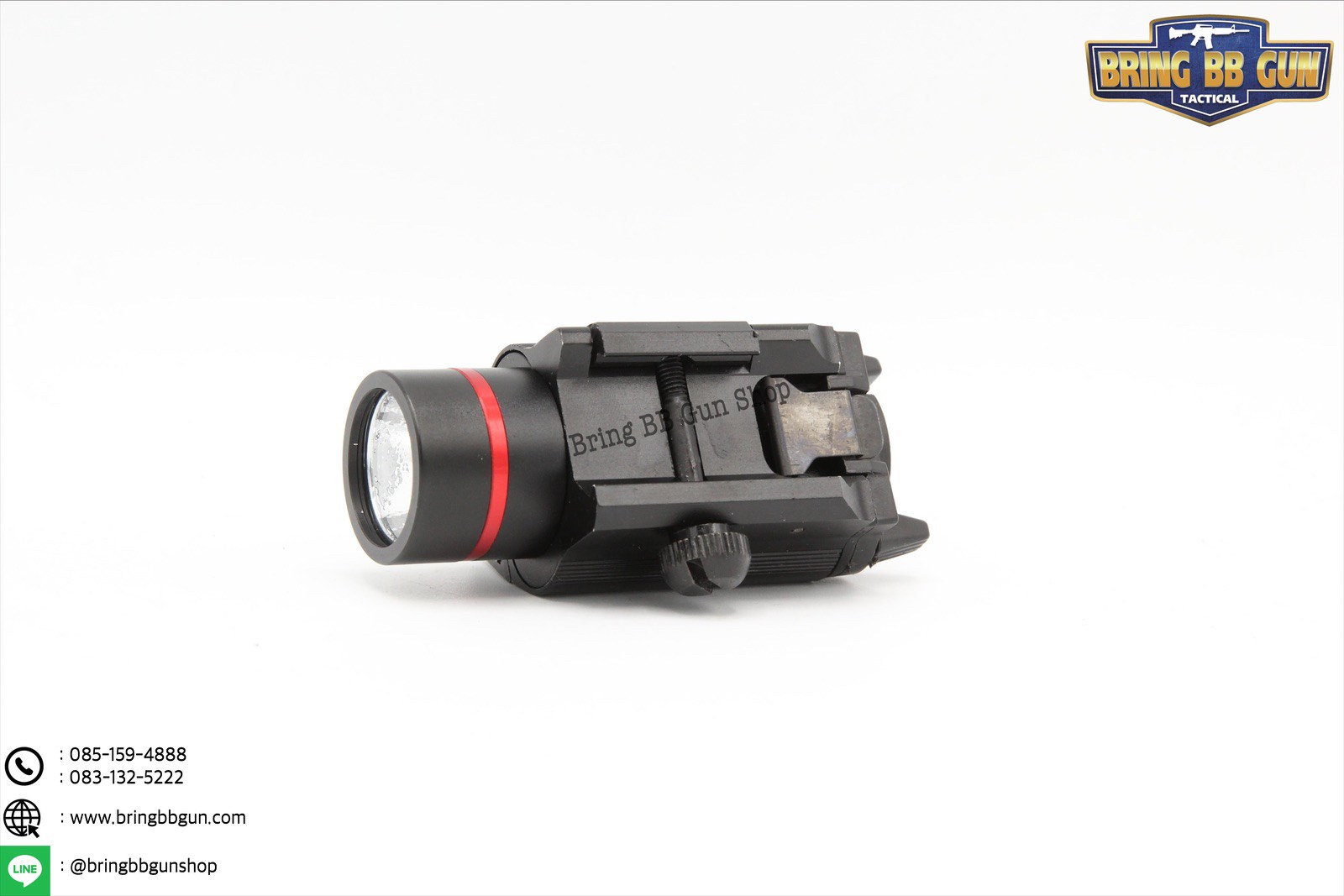 ไฟฉาย และ เลเซอร์ (สีแดง) ติดปืน รุ่นM6อลูมิเนียม