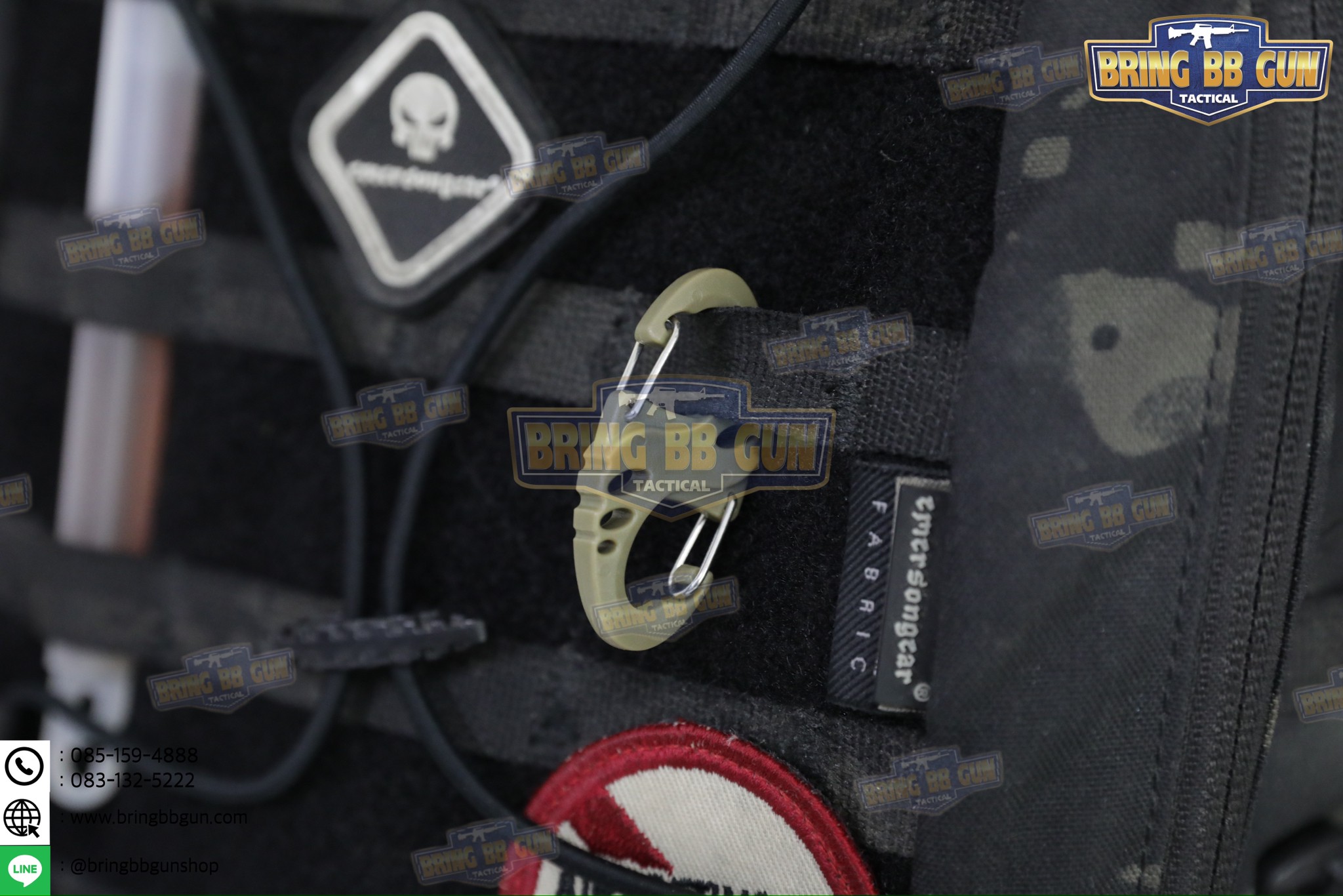 Tactical Link รุ่น สองทาง (คาราบิเนอร์) (ตะขอพวงกุญแจ) (Carabiner)