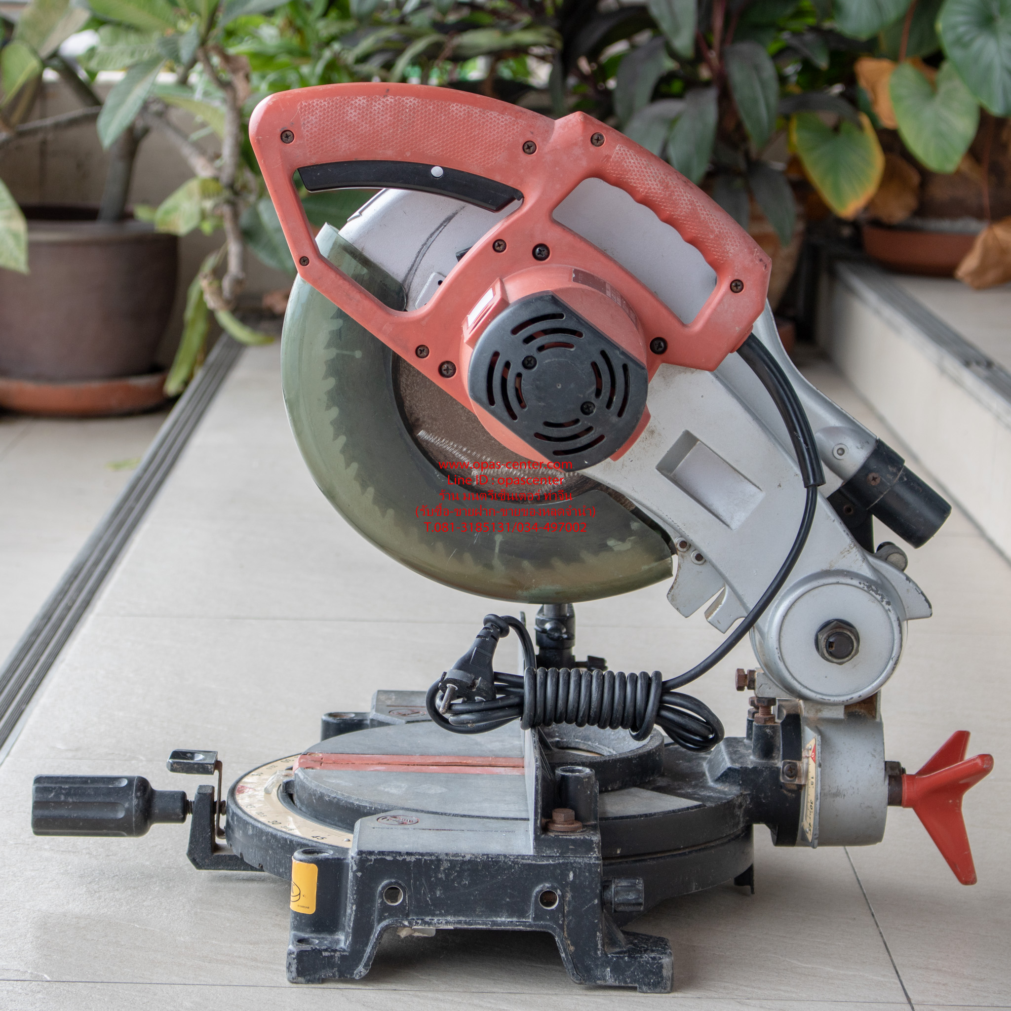 **ขายแล้ว**เครื่องตัดองศา10นิ้ว MAKTEC MT230 ของแท้ มือสอง สภาพดี พร้อมใช้งาน
