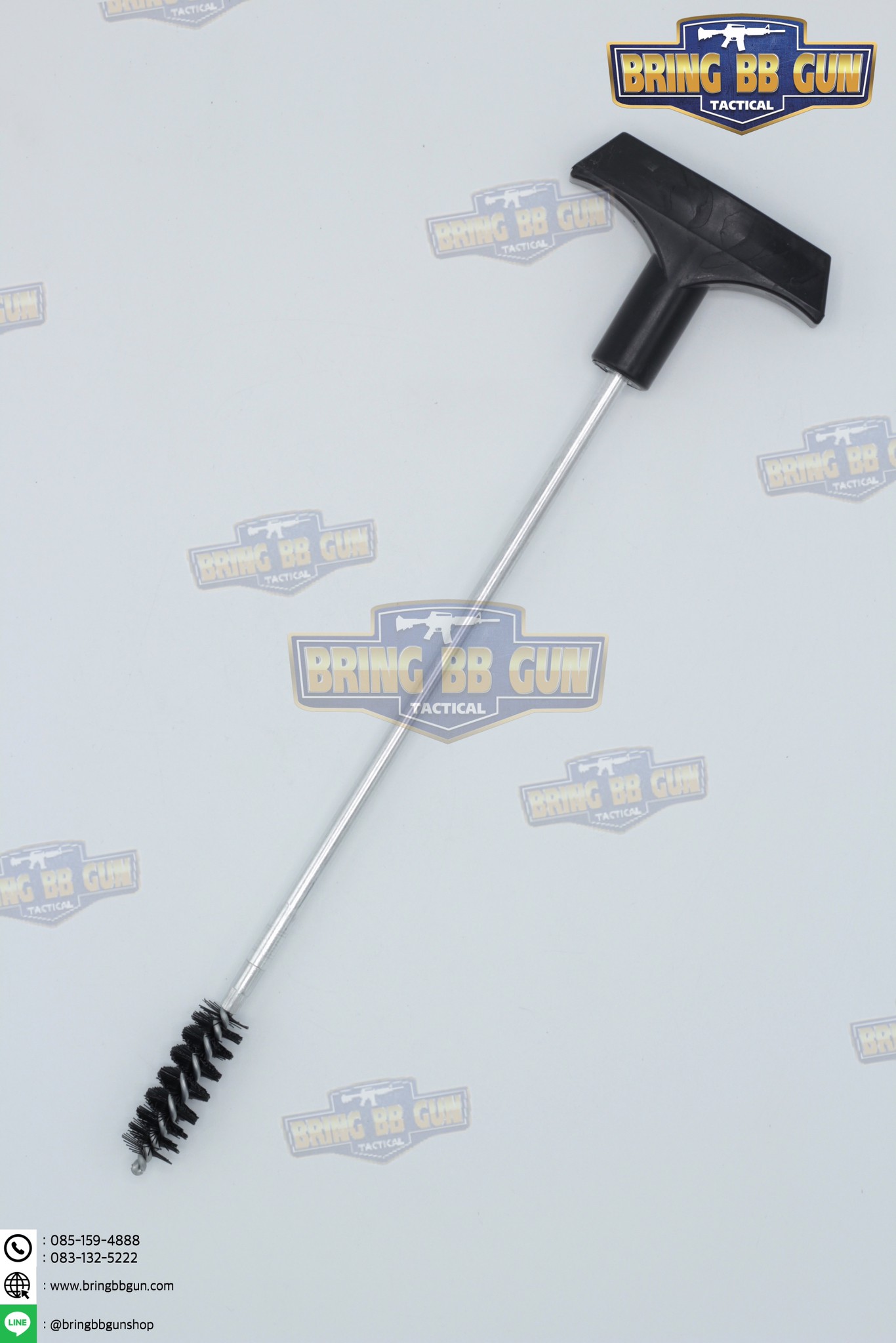 แส้ล้างปืน (แส้ล้างลำกล้องปืน) (แปรงขัดลำกล้อง) (ชุดแส้ทำความสะอาด) (เครื่องมือทำความสะอาดปืน)