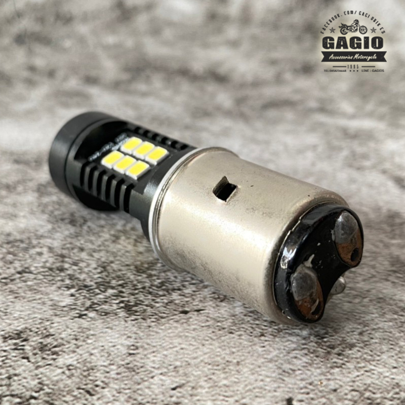 หลอดไฟหน้า LED BA20D (ท้ายใหญ่)
