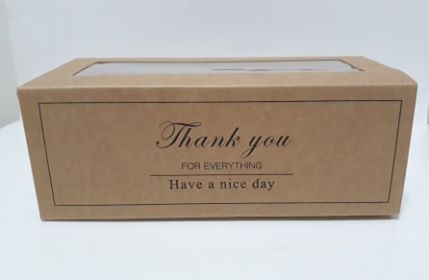 กล่องคราฟลิ้นชักสำหรับใส่คุ๊กกี้ แพค 10 ใบ