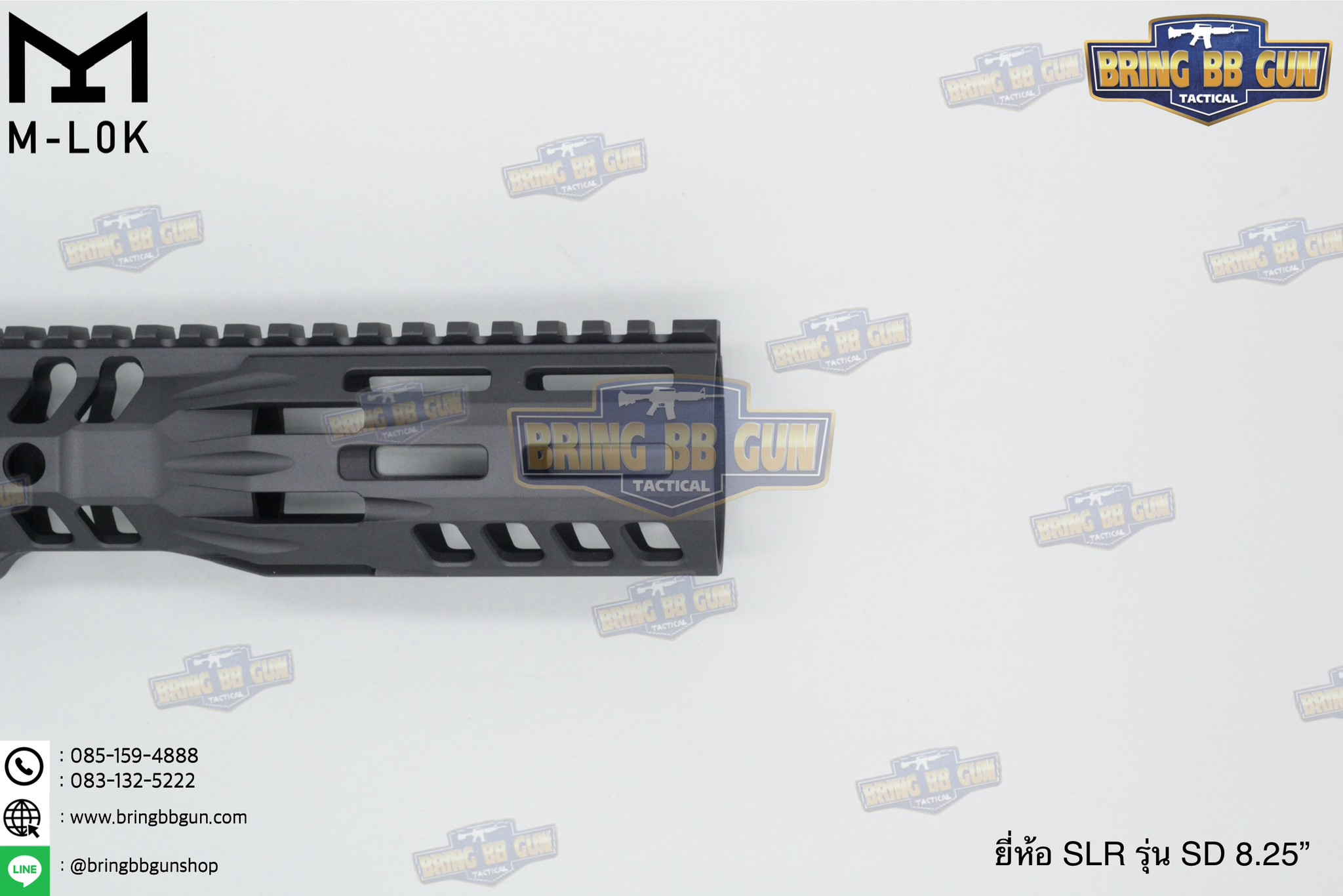 ชุดหน้า SLR รุ่น SD ระบบราง M-Lok (รางหน้า SLR SD M-Lok) (SD M-Lok Handguard)