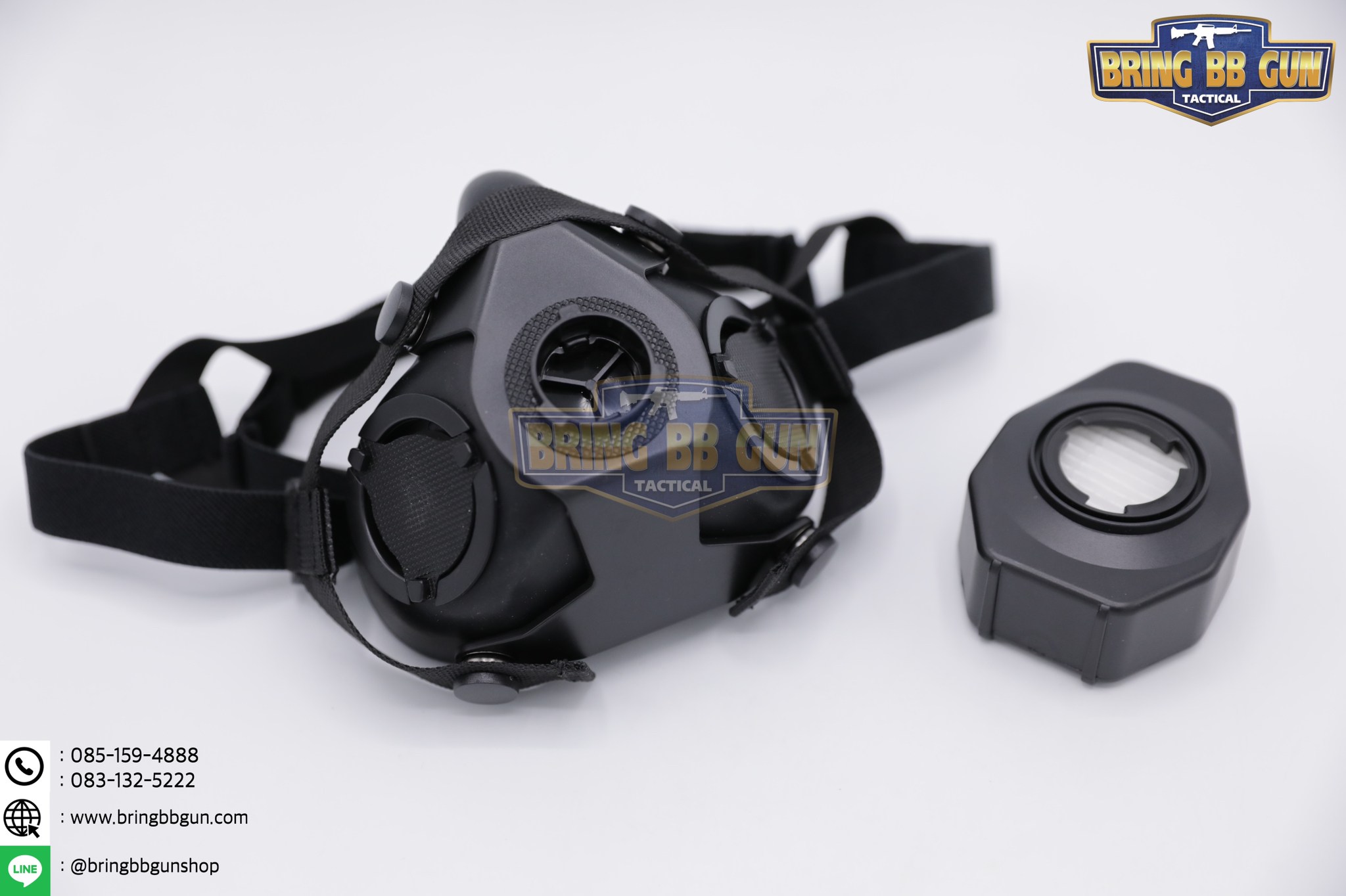 หน้ากาก SOTR (หน้ากากกันก๊าซพิษ) Special Operation Tactical Respirator (Half-Mask Respirator Intended for Ground Applications)