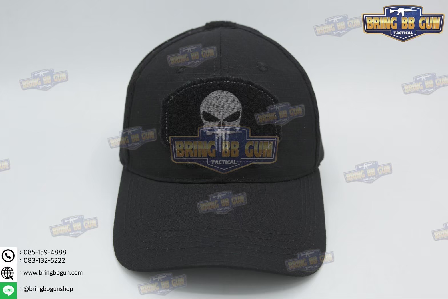 หมวกแก๊ป Punisher (หมวก Cap กะโหลก)