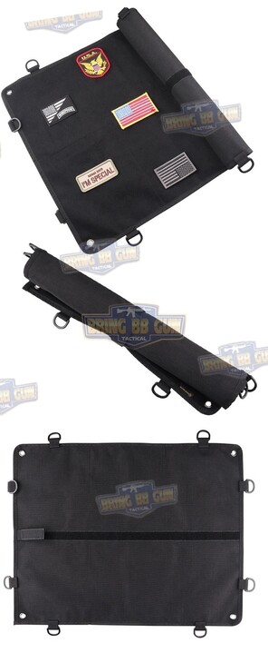 แผงตีนตุ๊กแกสำหรับเก็บ Patch (สามารถพับเก็บได้) แผง Velcro สำหรับเก็บ ป้าย,Patch