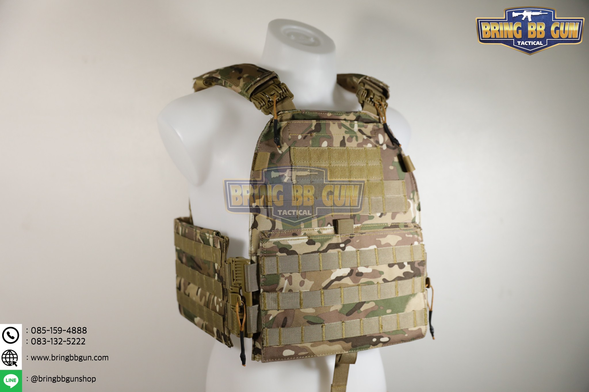 เสื้อเวส รุ่น 6094QD (ปลดไว) (เวส6094 ปลดไว4จุด) (เสื้อเกราะ #6094)