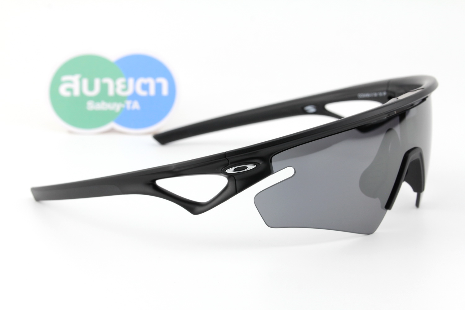 Oakley Sphaera Slash Matte Black / Prizm Black Polarized SKU#OO9499-01