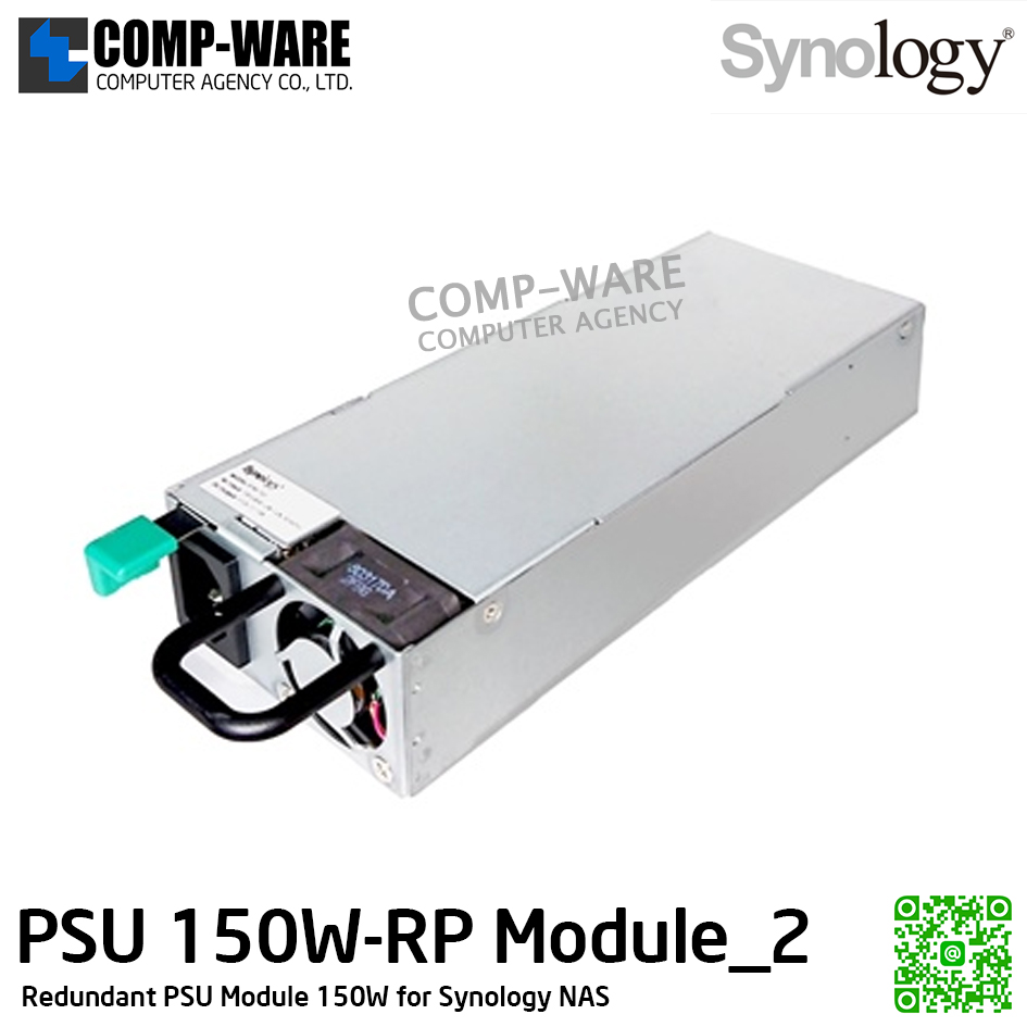 SPARE PART - Synology PSU 150W-RP Module_2 for RS1619xs+, RS820RP+ // รับประกัน 1 ปี (สินค้า By order)