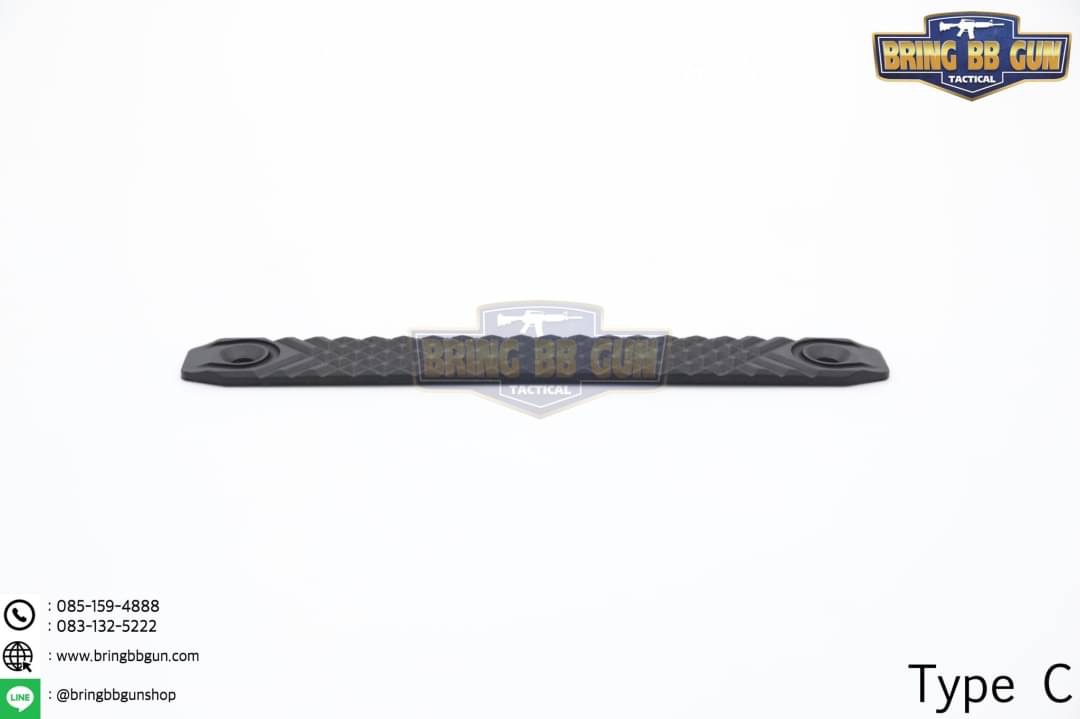 M-Lok Cover แบบพลาสติก (ใช้ได้กับชุดหน้าระบบราง M-Lok เท่านั้น)