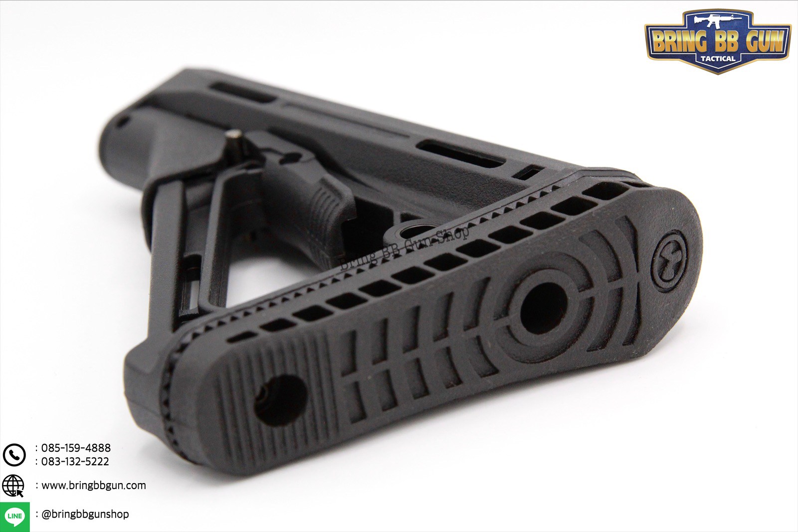 พานท้าย ทรง Magpul CTR รุ่นยางหนา