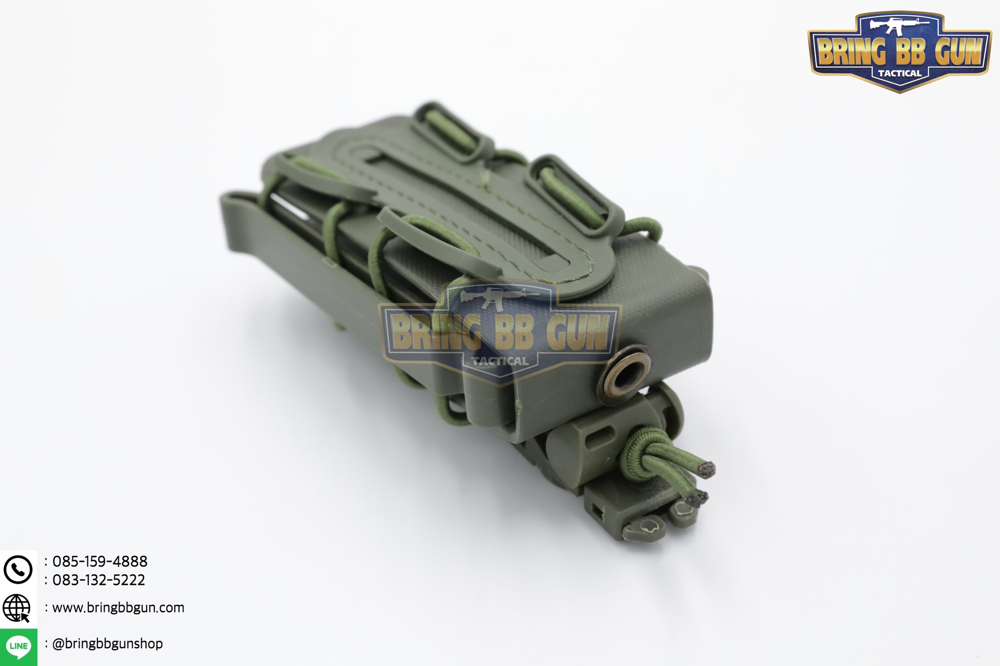 เพ้าเเม็กกาซีน Scorpion Soft Shell 9mm.&.45cal (ซองแม็กกาซีนปืนสั้น Scorpion Soft Shell) Scorpion Shape Soft Shell Magazine Pouch (9mm.&.45cal)