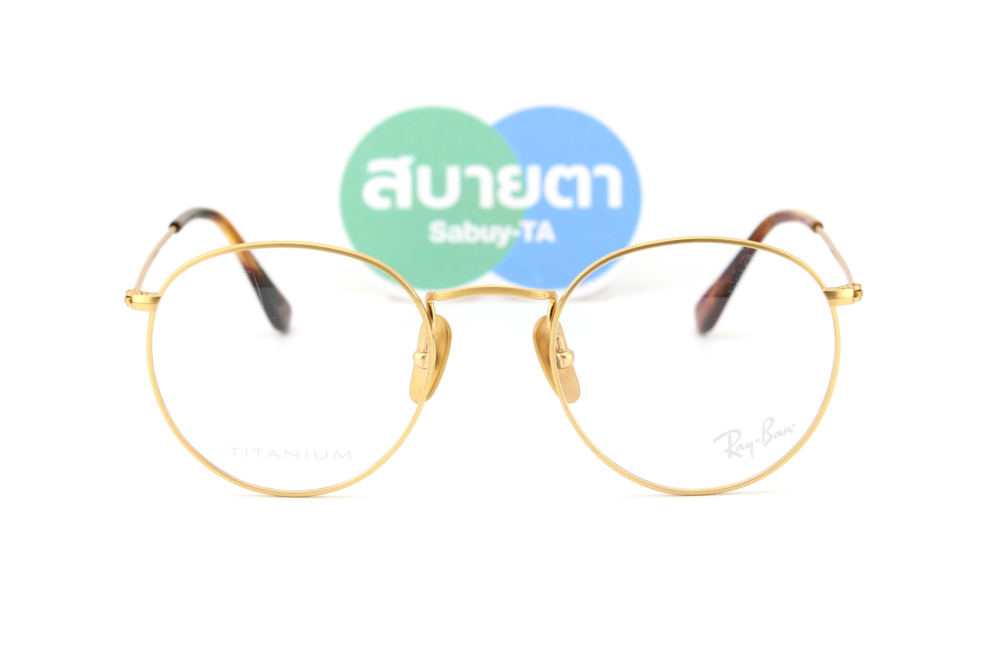 RayBan RX8247V 1226 ROUND TITANIUM COLLECTION