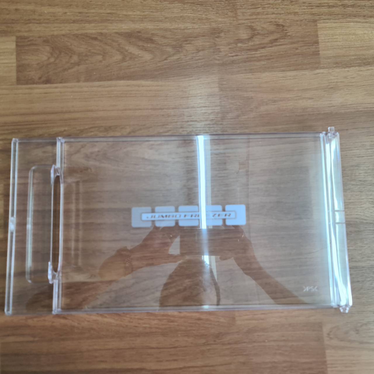 0000185 อะไหล่ตู้เย็น ฝาช่องฟรีซตู้เย็นมิตซูบิชิ Mitsubishi รุ่น MR-18 ฝาปิดช่องฟรีส ฝาช่องฟรีส ฝาปิดช่องน้ำแข็ง