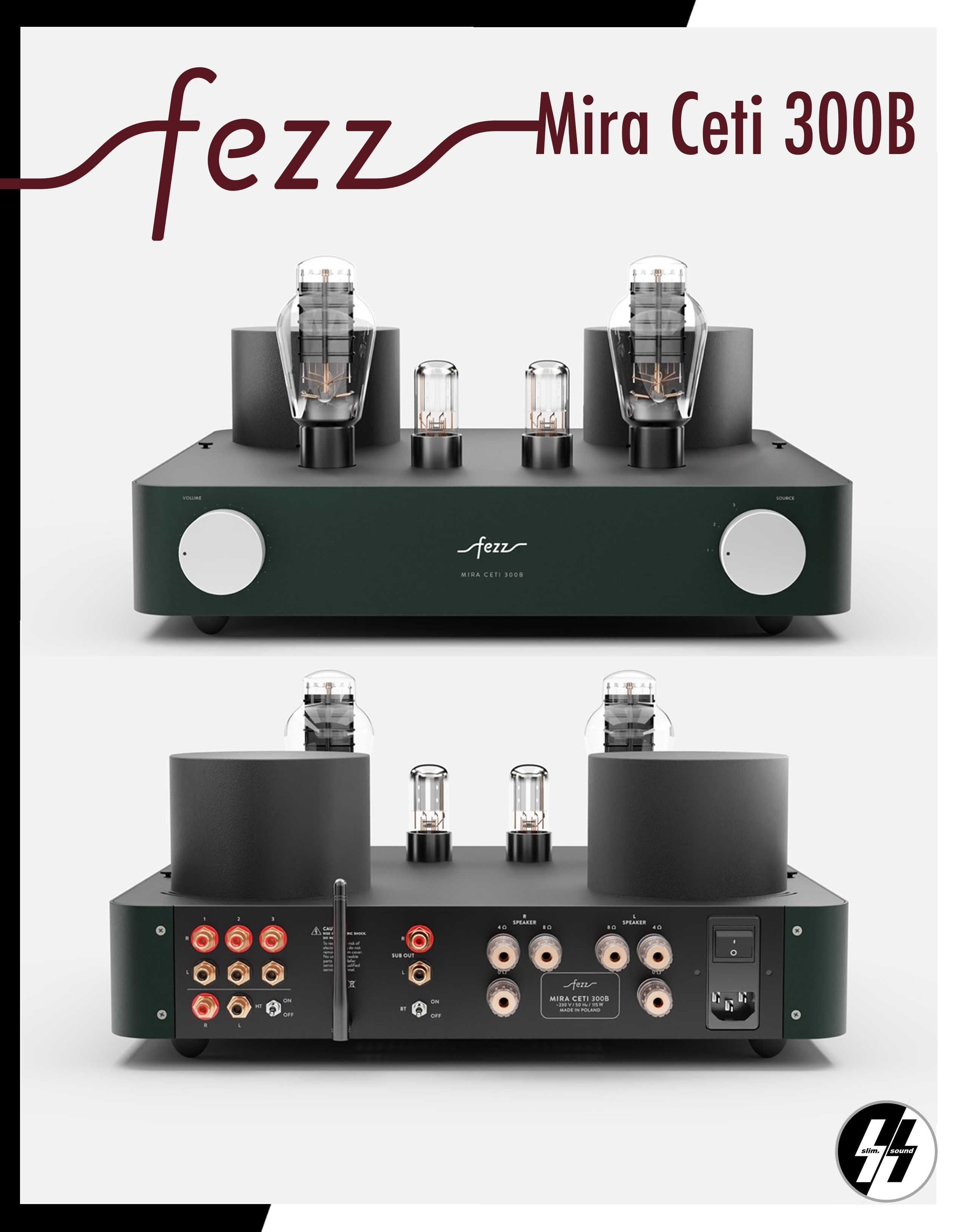 แอมป์หลอด | Fezz - Mira Ceti 300B | Vacuum Tube 300B - Integrated Amplifier