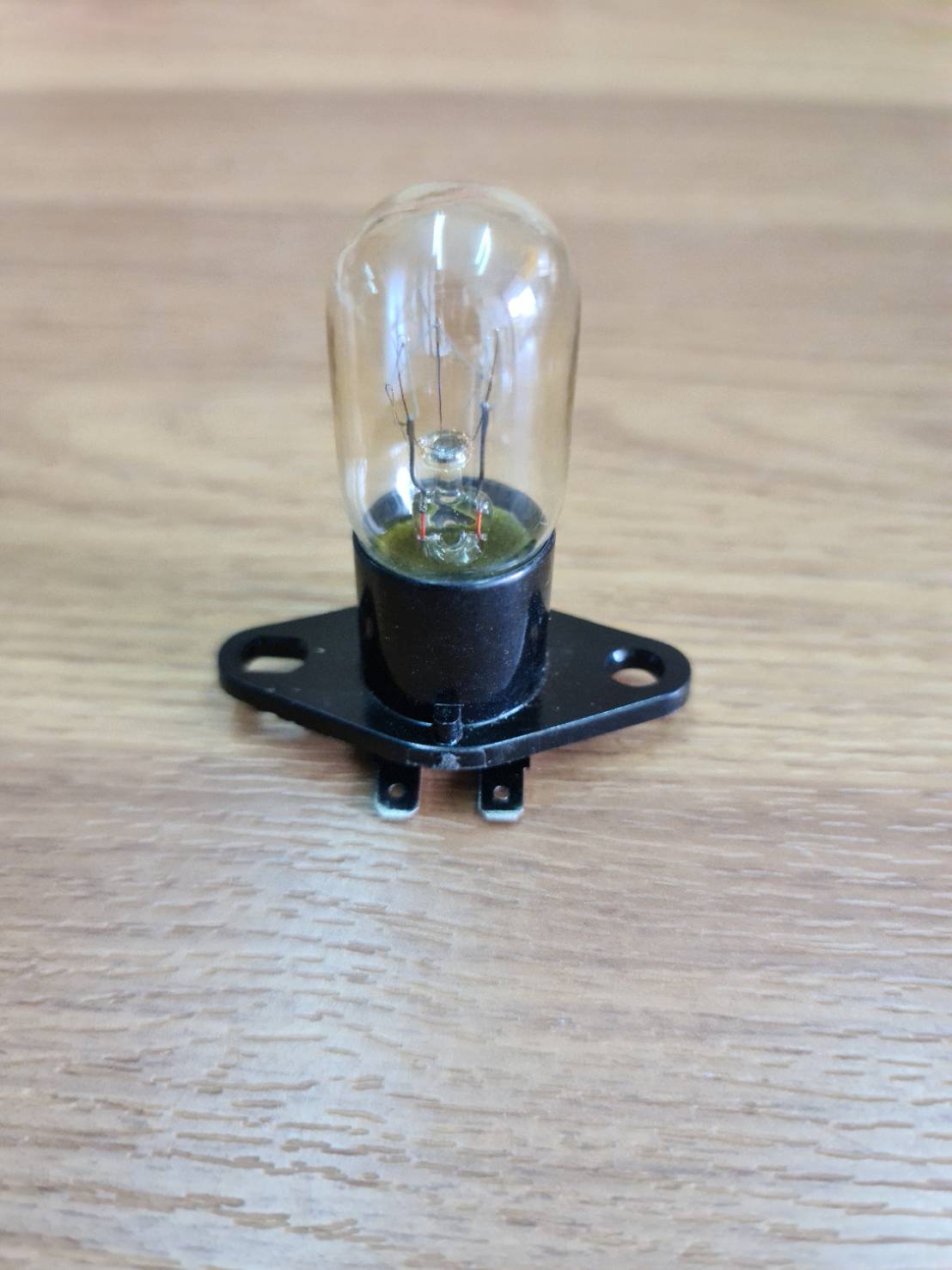 0000224 หลอดไฟ หลอดไมโครเวฟ, ตู้เย็น แบบขางอ 2A 230V 25W