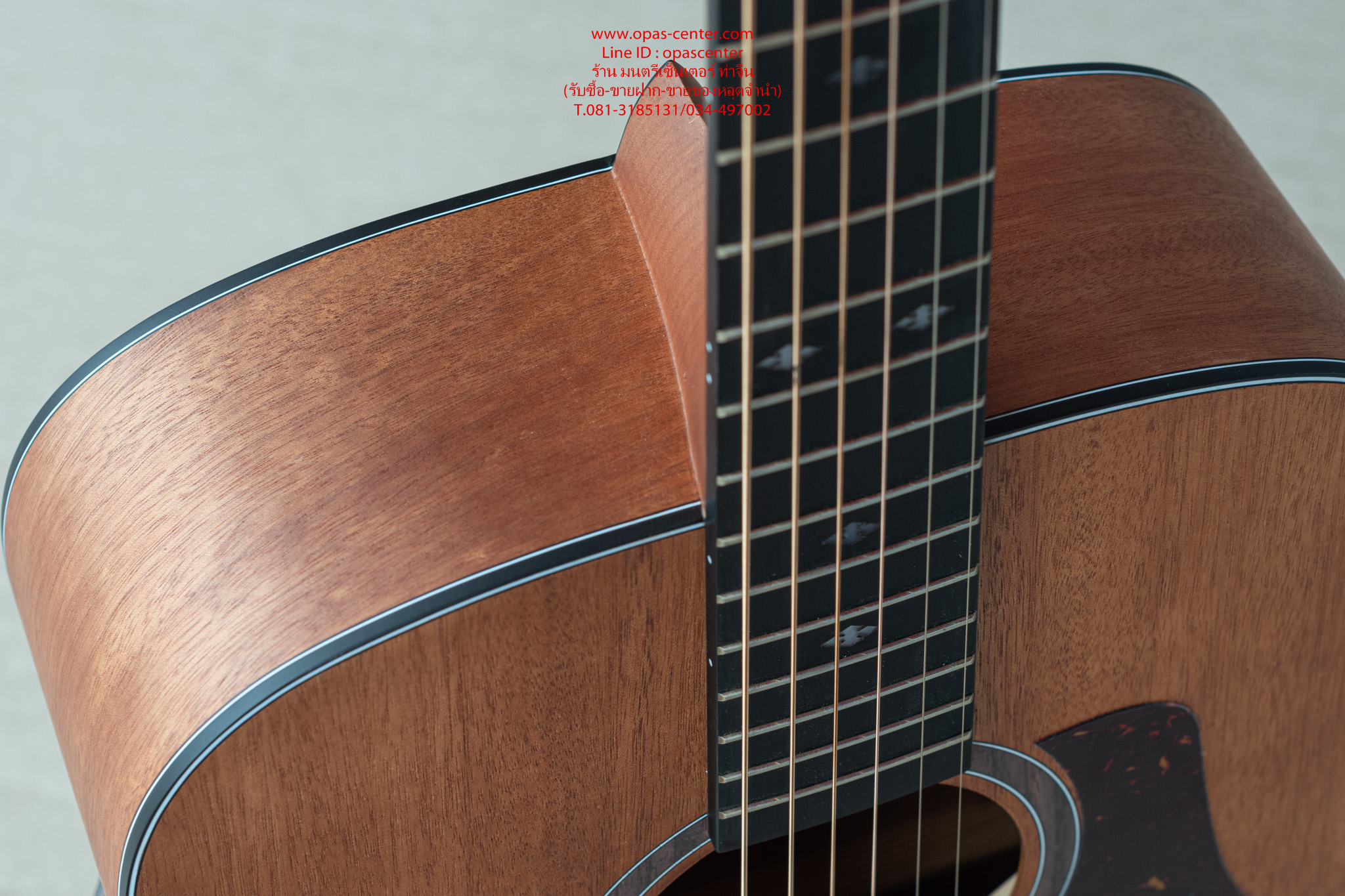 กีต้าร์โปร่ง Mantic รุ่น AG-2 ไม้โอกูเม่ ขัดด้าน สวยมาก ของใหม่ ขายถูก