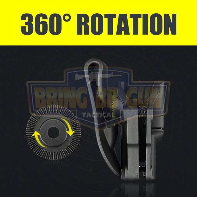 ซองปืนพกนอกปลดนิ้วชี้ Universal ยี่ห้อ Cytac รุ่น Mega-Fit Holster Compact (ซองปืนพกนอก รุ่นสั้นใส่ปืนได้หลายรุ่น)