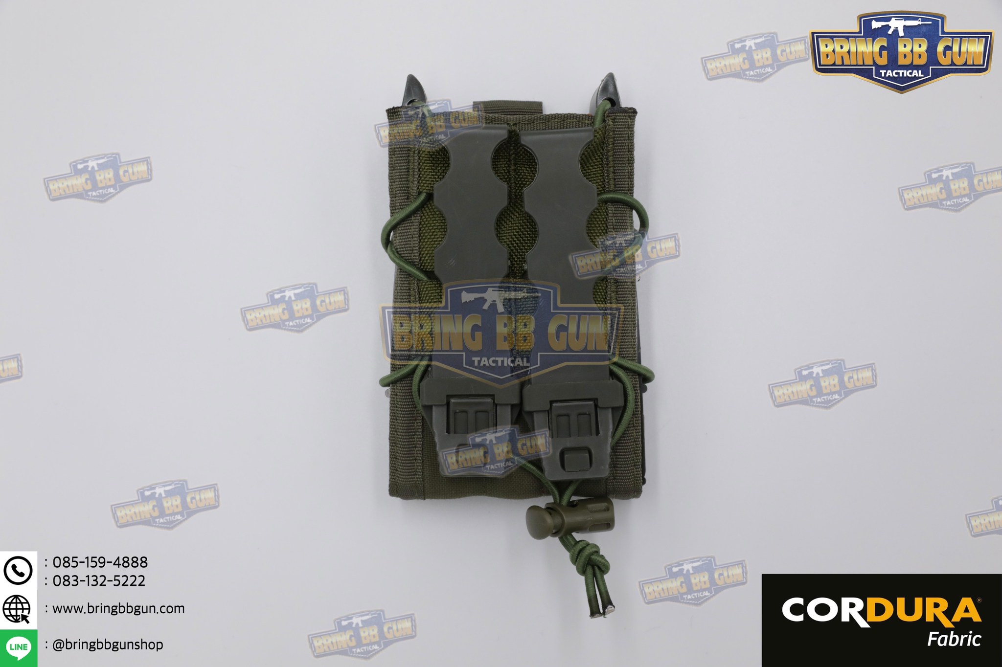 เพ้าแม็กกาซีน ทรง Tiger รุ่น 5.56 (ซองแม็กกาซีนเดี่ยวทรง TACO) (Tiger Type 5.56) (Tiger Type 5.56 Magazine Pouch) (Magazine Pouch)