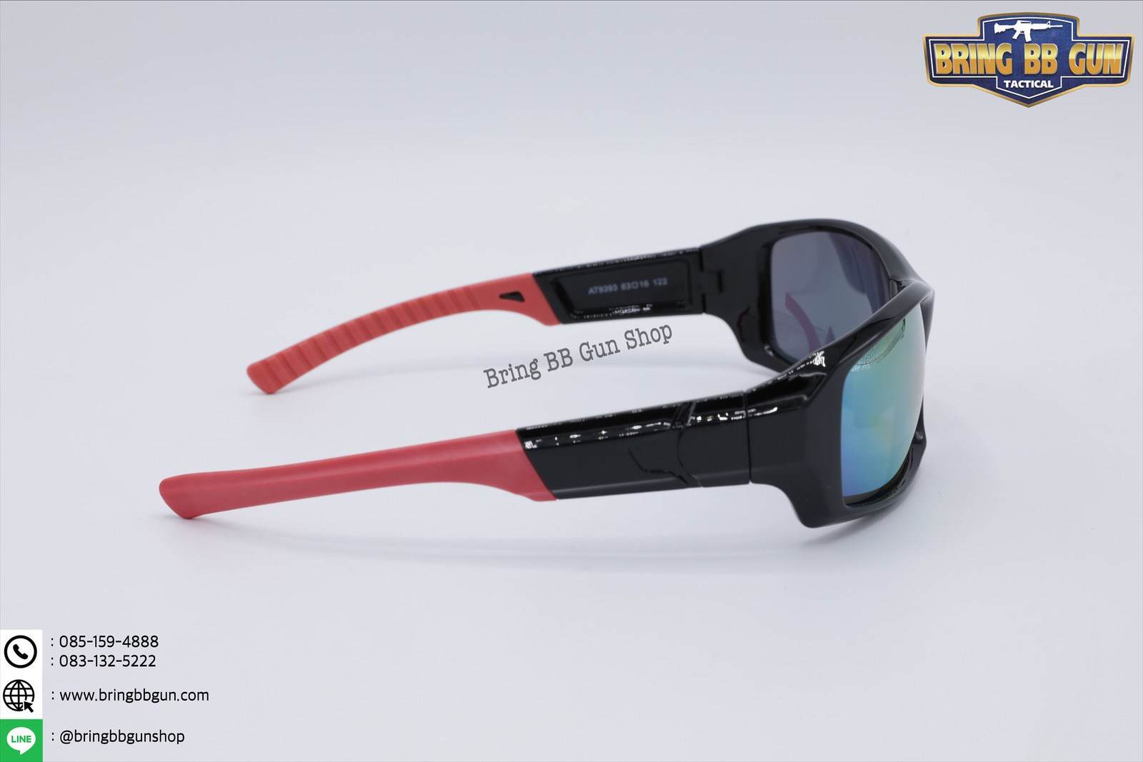 แว่นกันแดด เลนส์ Polarized (เลนส์โพลาไรซ์) รุ่น ทรงสปอร์ต 02