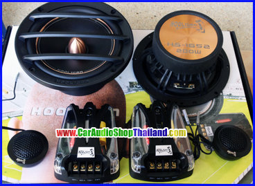 ลำโพงแยกชิ้น 6.5 นิ้ว คุณภาพสูง HOOLIGAN HS-1652
