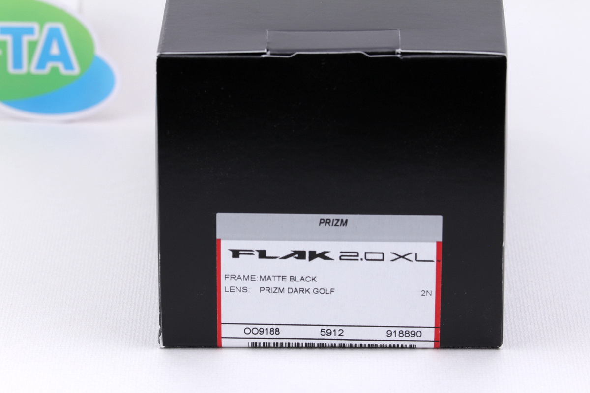 Oakley FLAK 2.0 XL Matte Black/Prizm Dark Golf SKU#OO9188-90