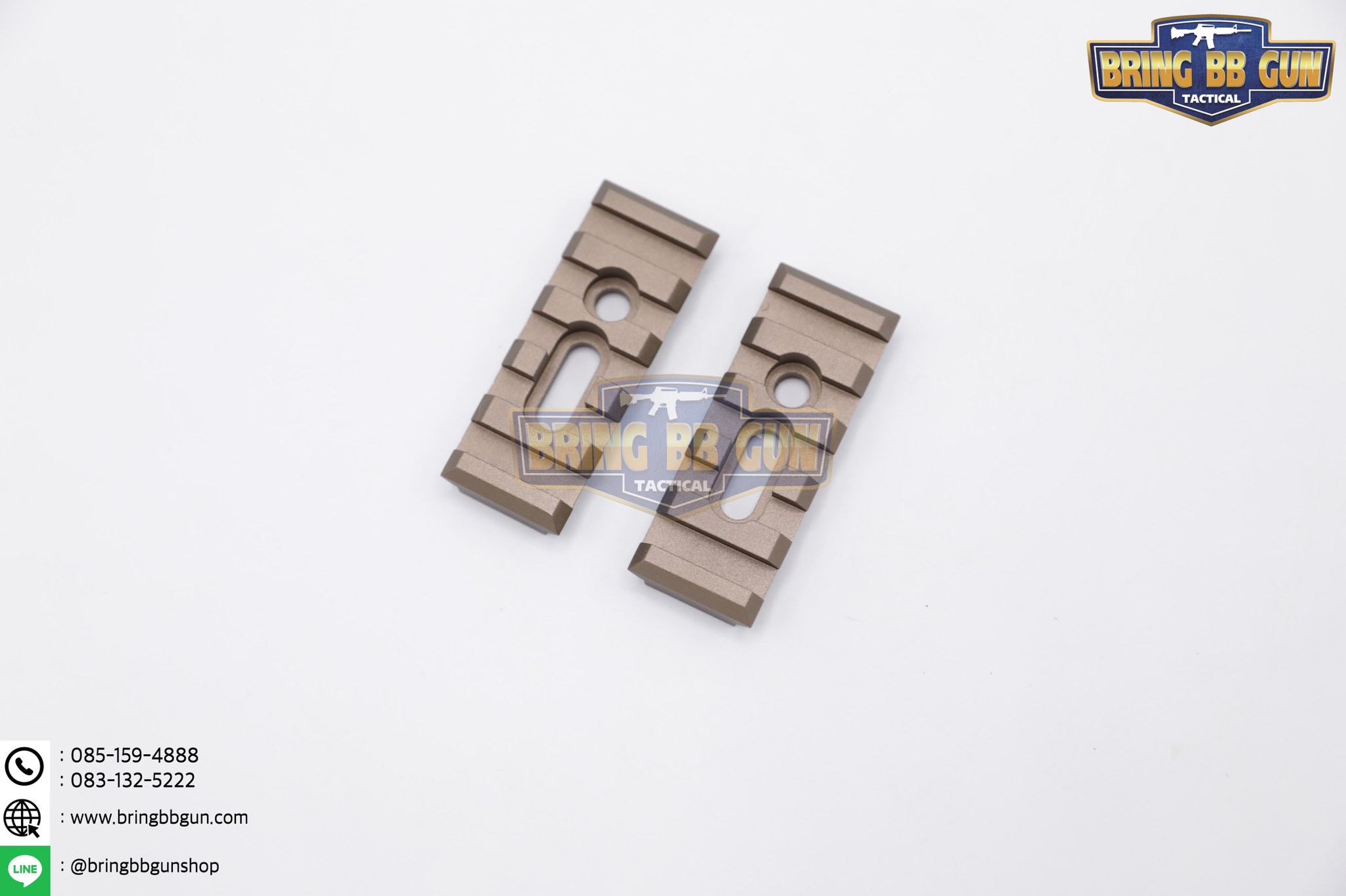 รางเสริม Magpul MOE รุ่นโลหะ (3ชิ้น)