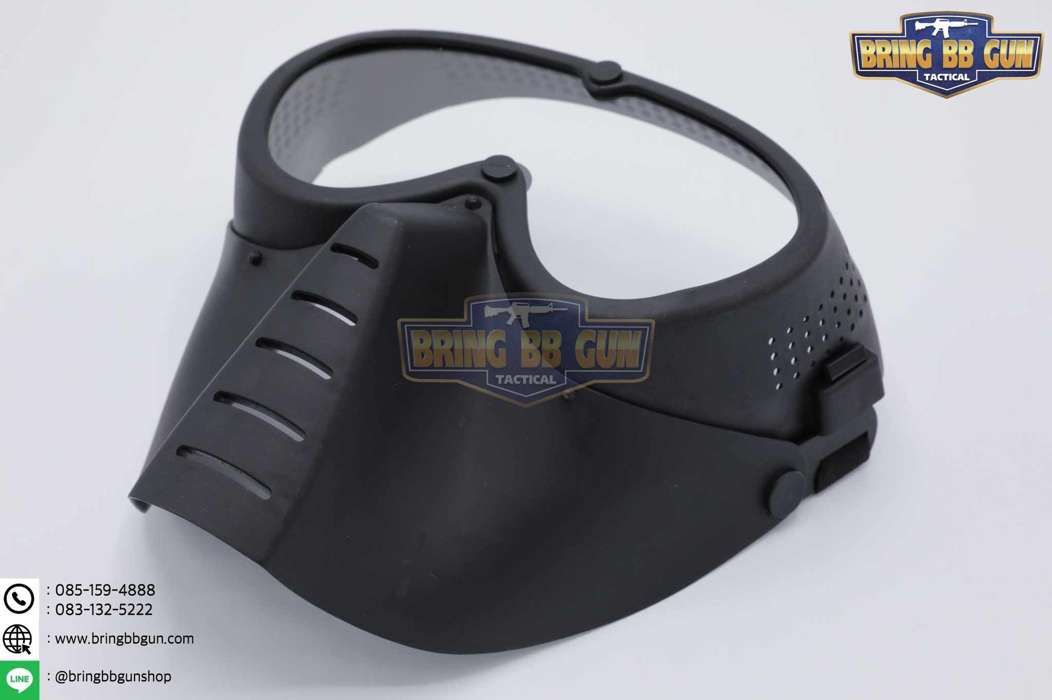 หน้ากากลิง มี2รุ่นให้เลือก รุ่นเลนส์กระจก รุ่นเลนส์ตระแกรง