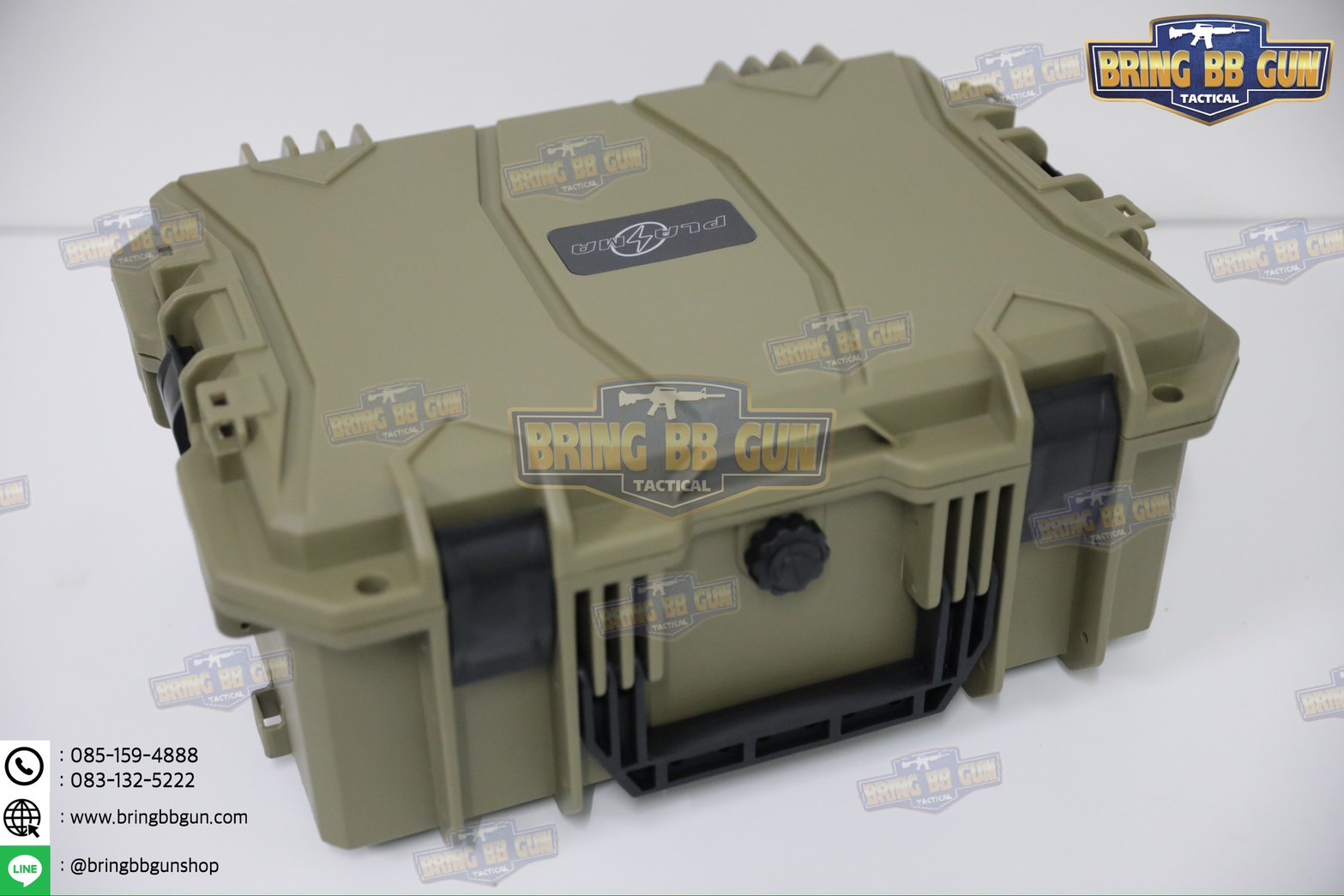 กล่องปืนสั้น Plasma Case รุ่น P03 (SW0818) (เคสกันกระแทรก Plasma) (กล่องกันกระแทก)