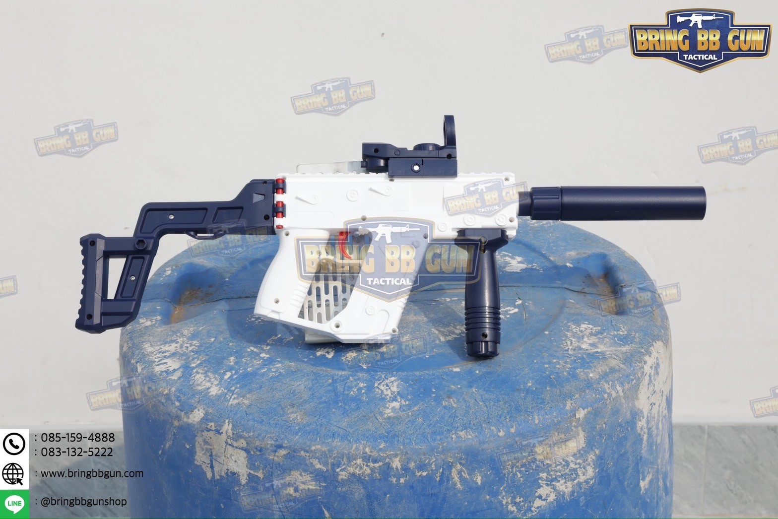 ปืนฉีดน้ำไฟฟ้า รุ่น Kriss Vector (ปืนฉีดน้ำของเล่น) (ปืนฉีดน้ำอัตโนมัติ) (ยิงได้ต่อเนื่อง)