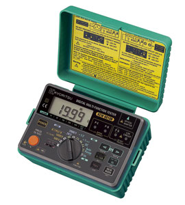 KYORITSU 6010B ความเป็นฉนวน 500/1000V, 20/200MΩ กระแสทดสอบที่กำหนด 1mA