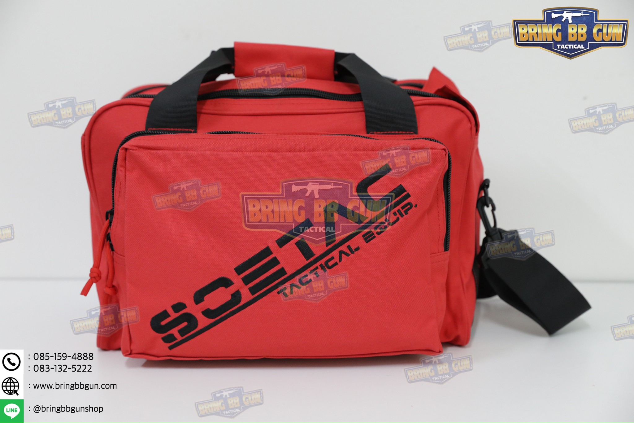 กระเป๋าอเนกประสงค์ สำหรับยิงปืน ยี่ห้อ Soetac (กระเป๋าสำหรับนักแข่งยิงปืน) (กระเป๋าเก็บอุปกรณ์ + ปืนสั้น) (Range Bag) (IPSC Range Bag Tactical Shooting Gun Bags)