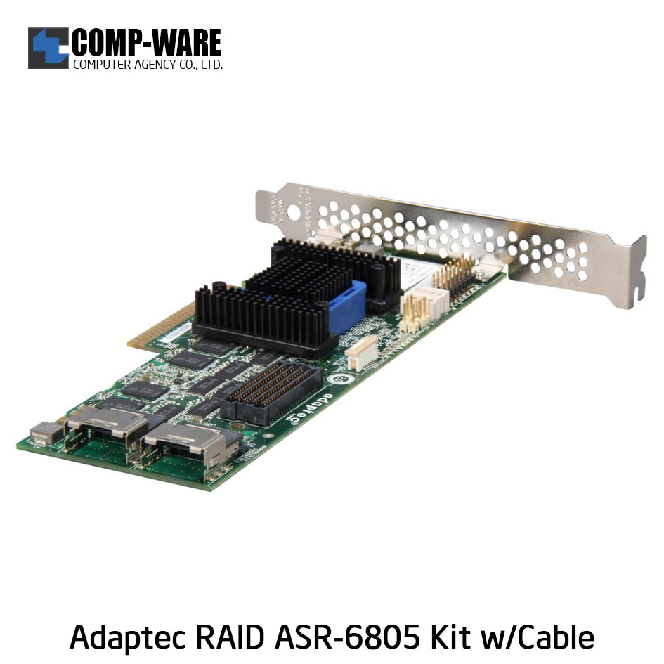 Microsemi Raid Controller 2271200-R (8-Port Internal) PCIe ASR-6805 Kit