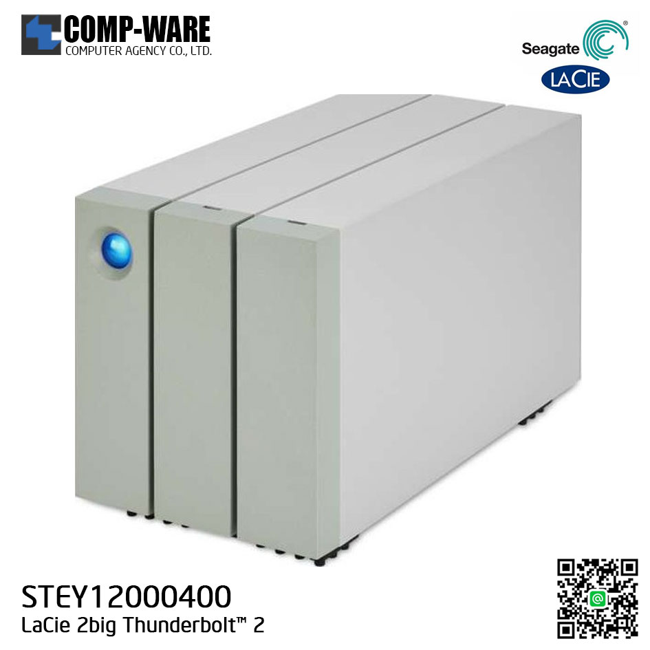 Seagate LaCie 2Big RAID Thunderbolt 2 12TB 7200RPM External Hard Drive STEY12000400