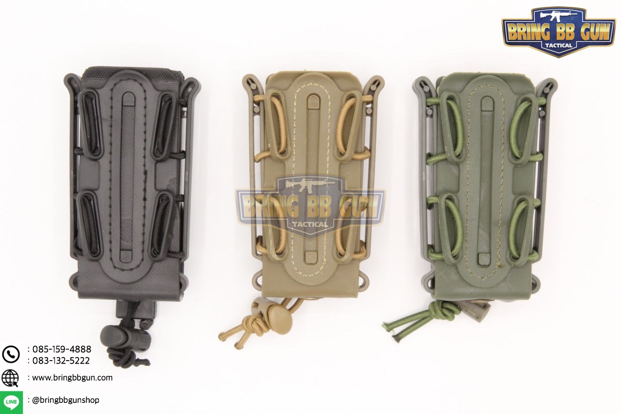 เพ้าเเม็กกาซีน Scorpion Soft Shell 9mm.&.45cal (ซองแม็กกาซีนปืนสั้น Scorpion Soft Shell) Scorpion Shape Soft Shell Magazine Pouch (9mm.&.45cal)