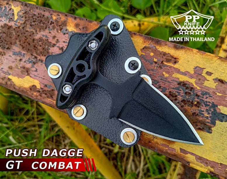 มีดชกDG COMBAT รุ่นด้ามพิเศษ งาน Handmade /Made In Thailand โดย PPKNIFE ผลิตโดยคนไทย เพื่อคนไทย