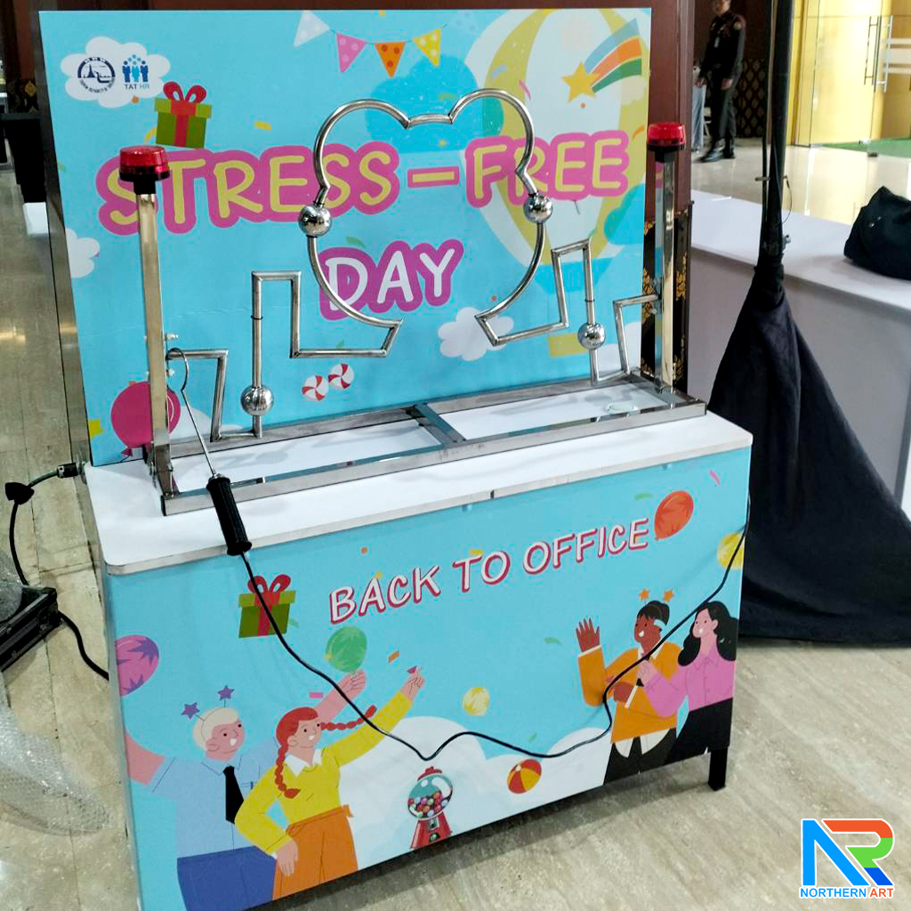 เกมส์สปาร์ค ขนาด (W) 104 x (D) 43 x (H) 134 cm. พร้อมลำโพงและแบตเตอรี่