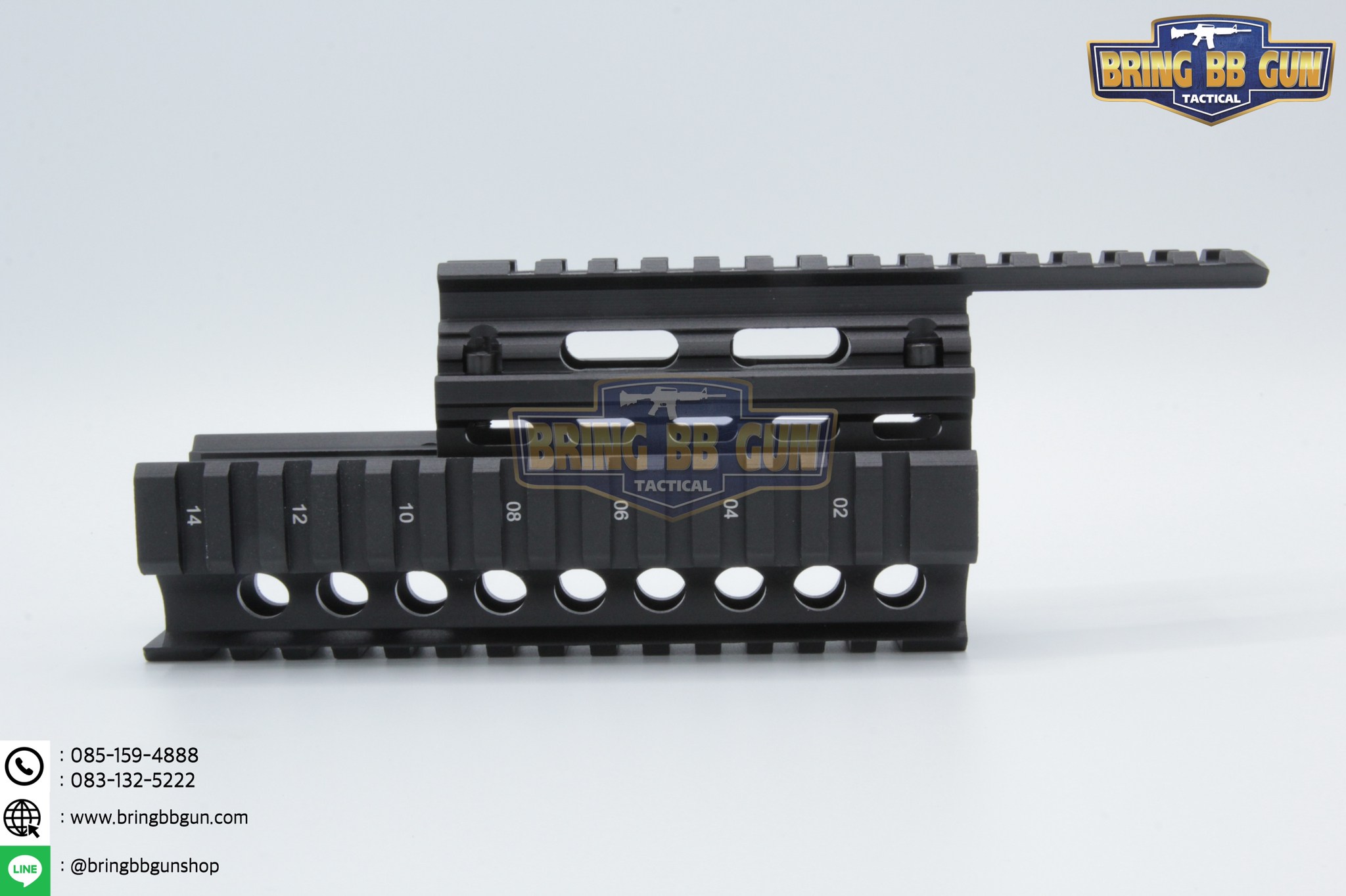 ชุดหน้าRISQuad สำหรับ AK47/AK74 (AK Handguard RIS Quad Rail System)