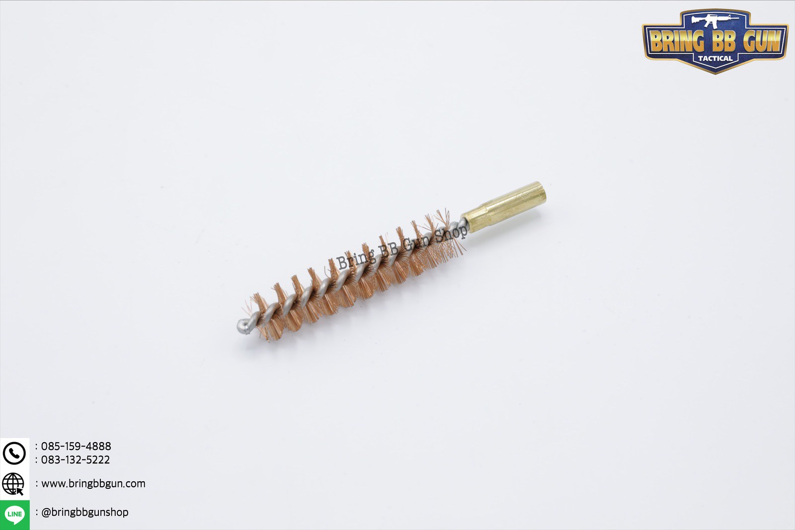 แซ่ทำความสะอาดปืนแบบพกพา สำหรับปืนลำกล้อง .38,.357,9mm.