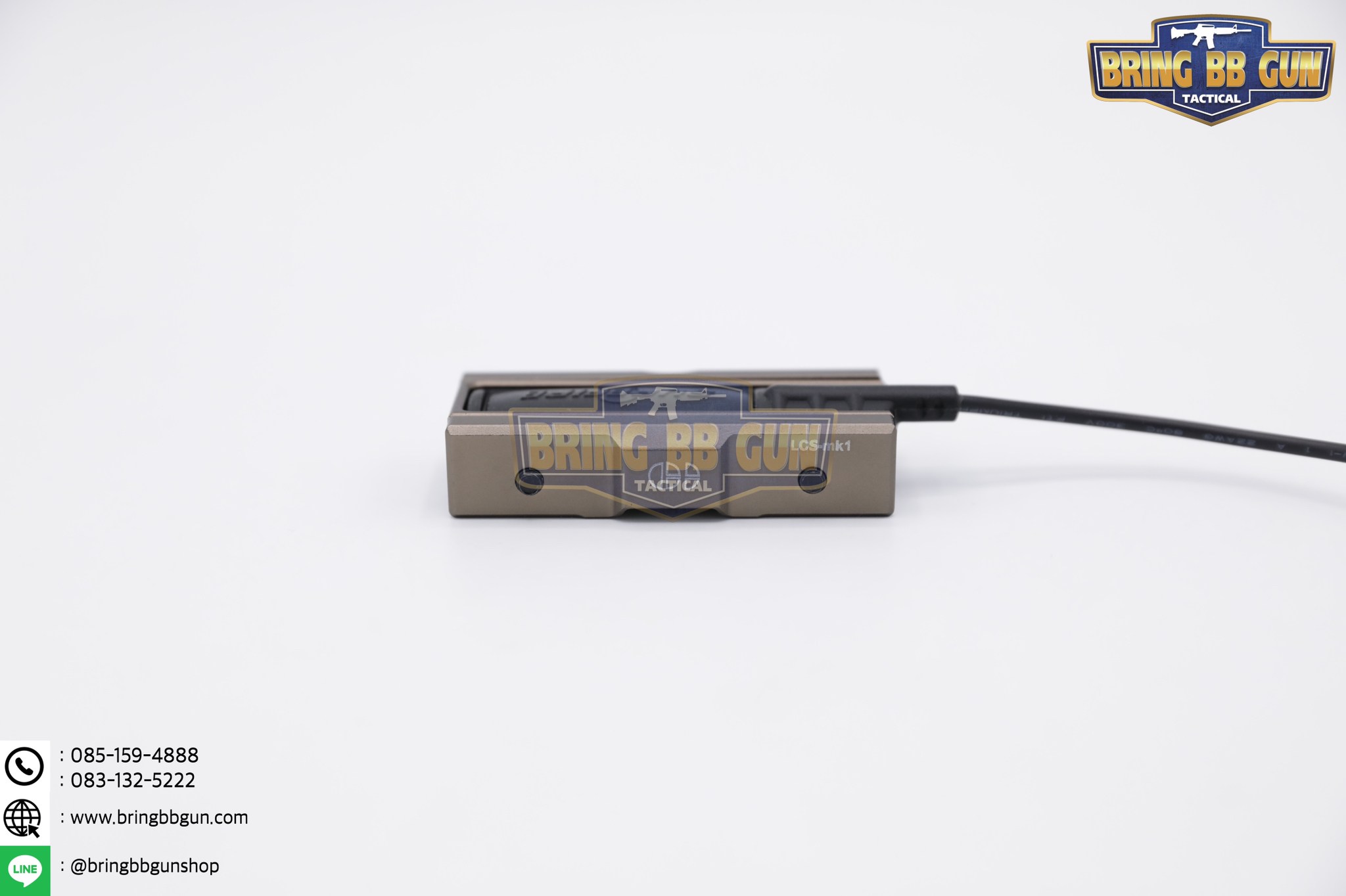 LCS ยี่ห้อ Cloud Defensive (ตัวจับสวิตช์หางหนูของไฟฉาย) รุ่น ระบบราง Picatinny (รางรถไฟ,ราง20mm.) (Light Control System) (ใช้ได้กับชุดหน้าระบบราง Picatinny เท่านั้น)