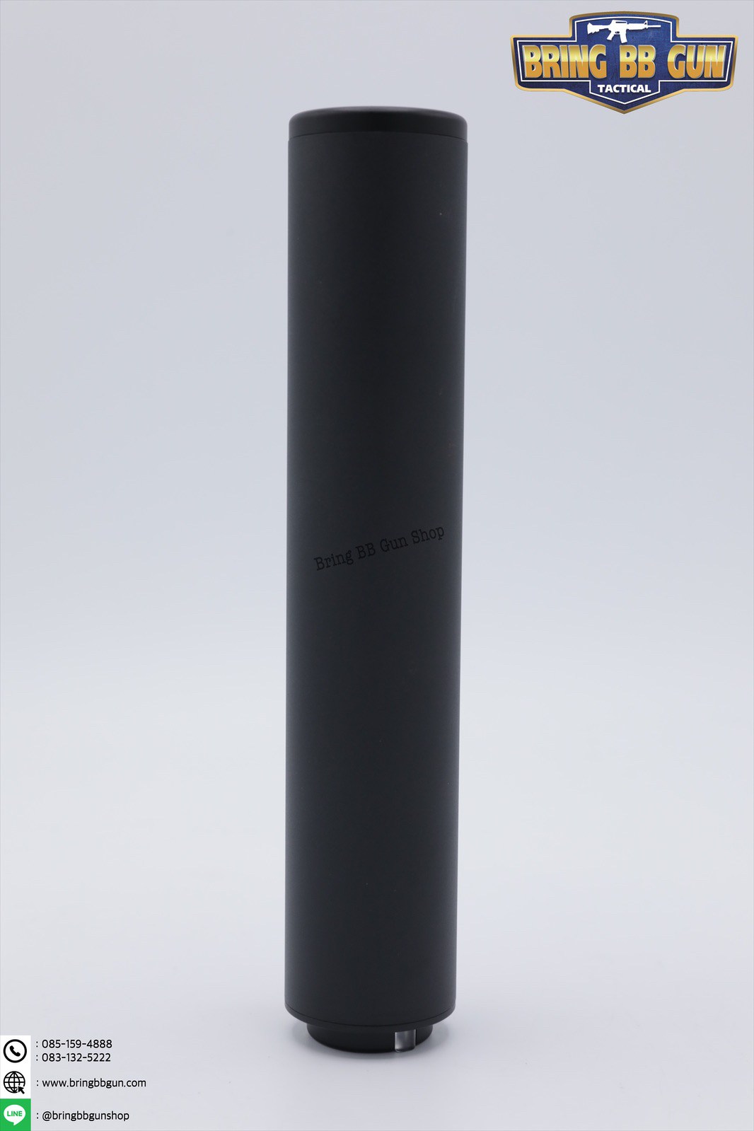 BB Tracer Unit ยี่ห้อ FMA รุ่น 7” (ที่เก็บเสียงสำหรับยิงลูกเรืองแสง) ขนาด : 185* 35mm. น้ำหนัก : 180g.