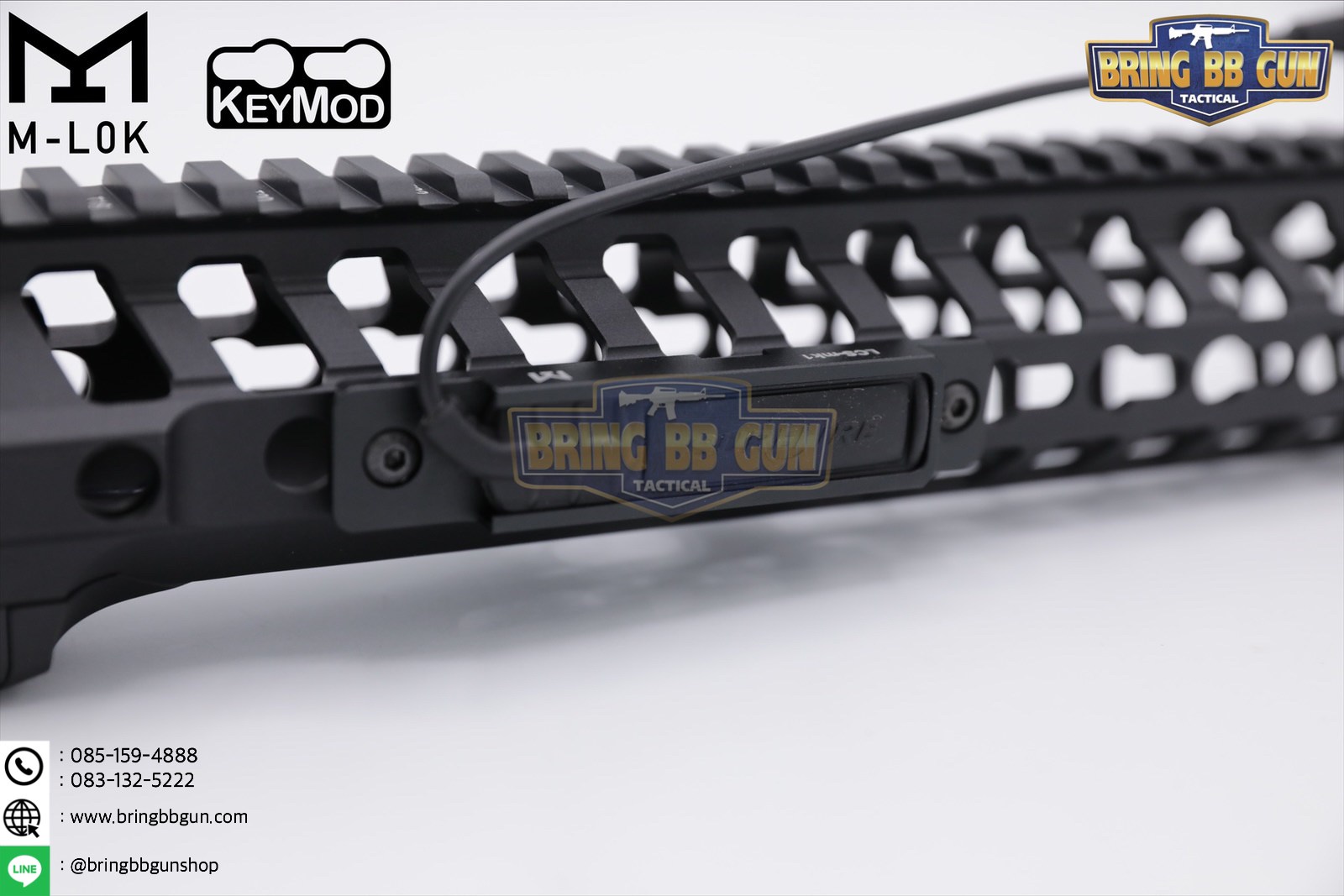 LCS ยี่ห้อ Cloud Defensive (ตัวจับสวิตช์หางหนูของไฟฉาย) รุ่น ระบบราง M-Lok และ ระบบราง Keymod (Light Control System) (ใช้ได้กับชุดหน้าระบบราง M-Lok และ ระบบราง Keymod เท่านั้น)