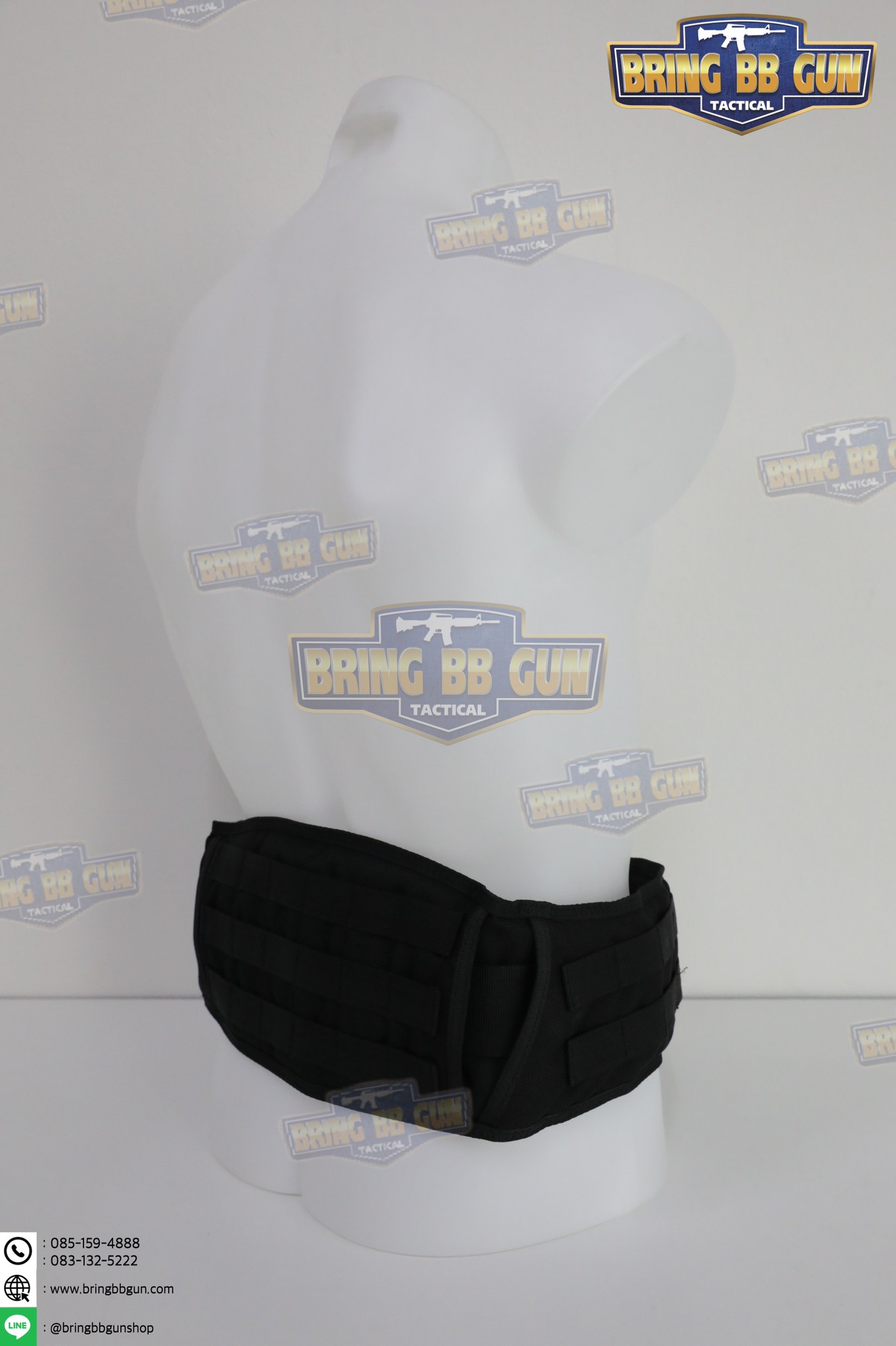 เข็มขัดสนาม แบบนวม (เข็มขัดสนามพร้อมรองนวม) (Battle Belt) (War Belt)